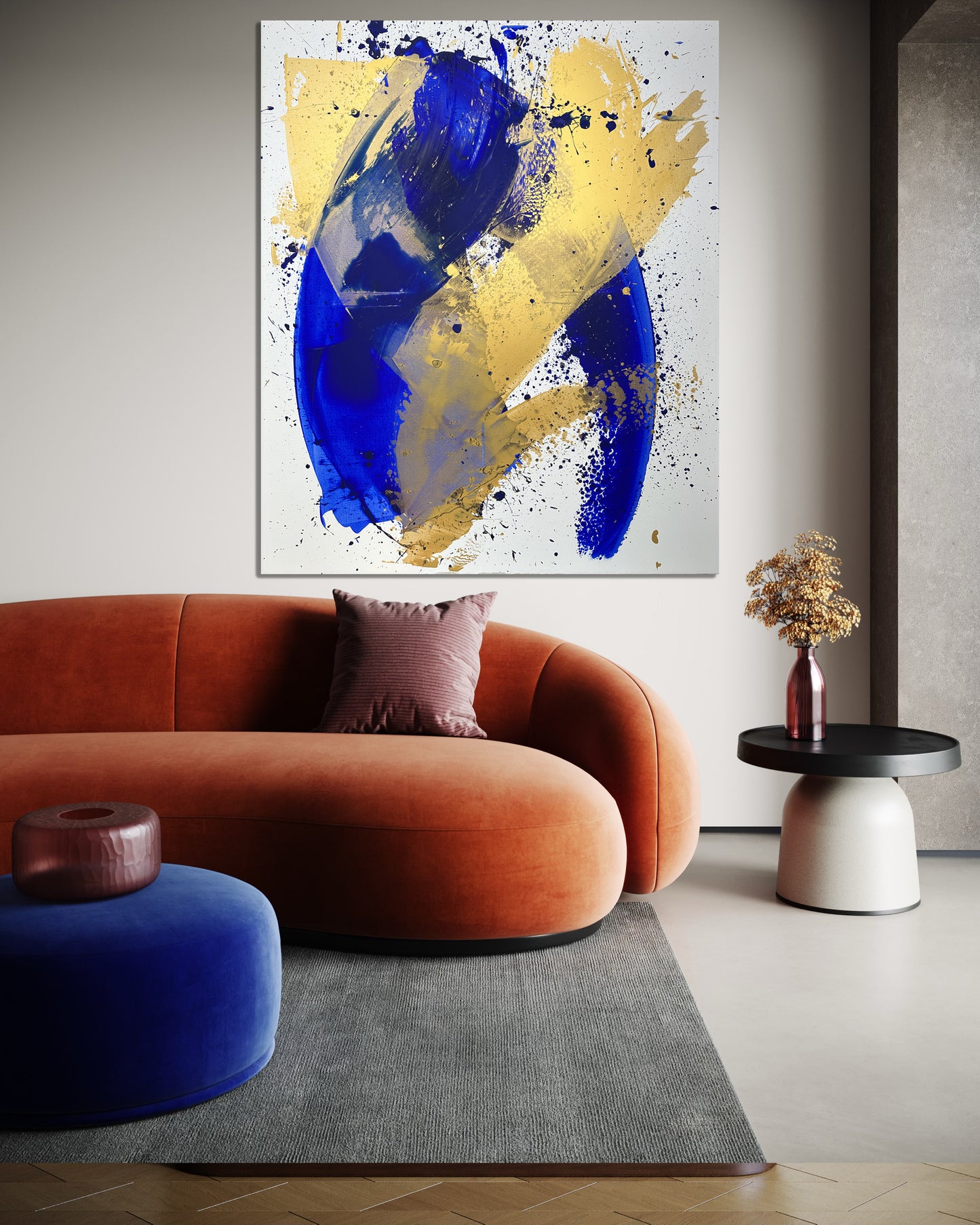 "Katana no.93" 150x180cm