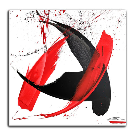 "Katana no.156" 140x140cm