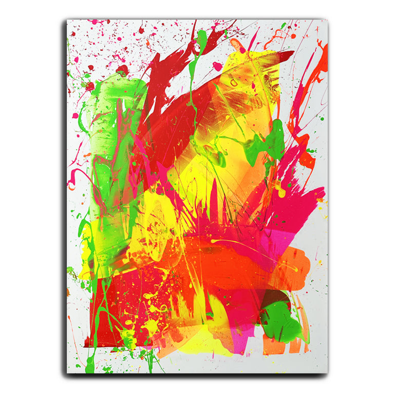 "Neon Katana no.2" 100x140cm