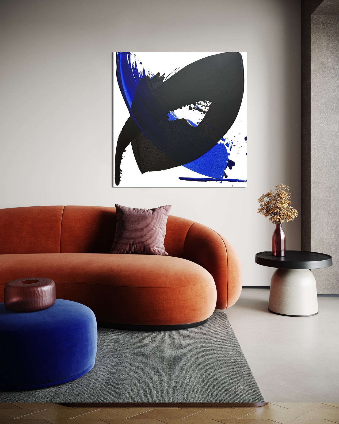 "Katana no.91" 100x100cm