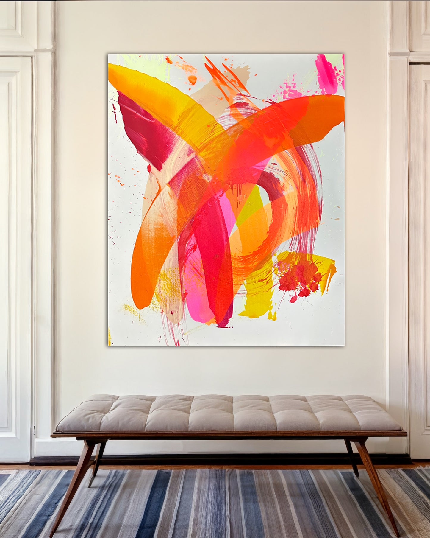 "Katana no.101" 120x150cm