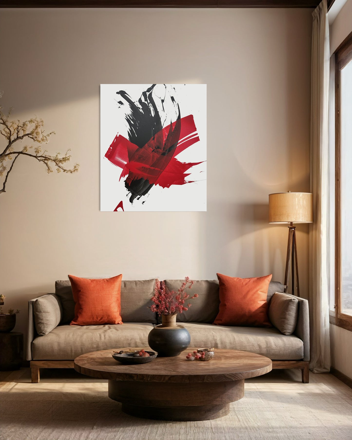 "Katana no.86" 100x120cm