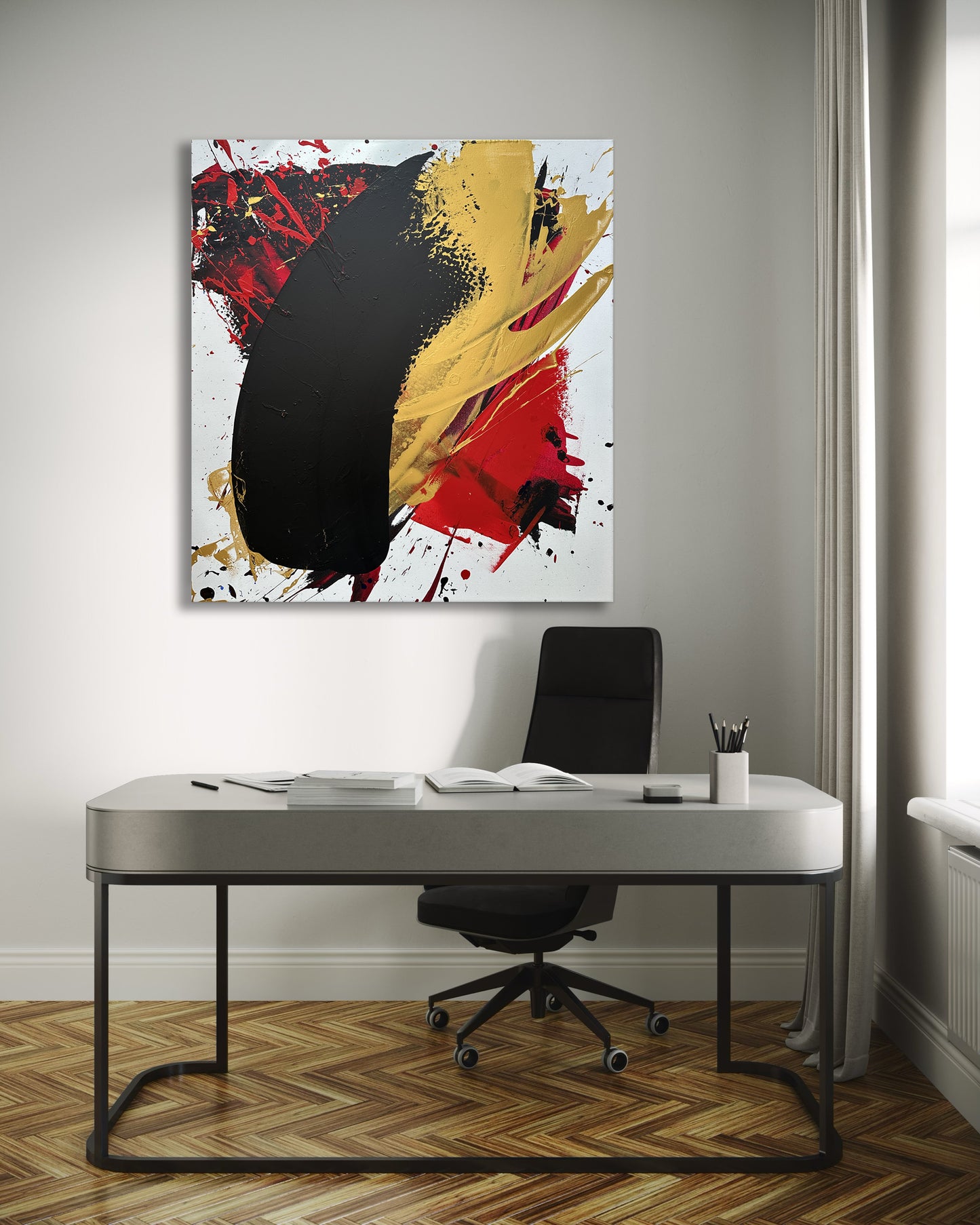 "Katana no.67" 110x120cm