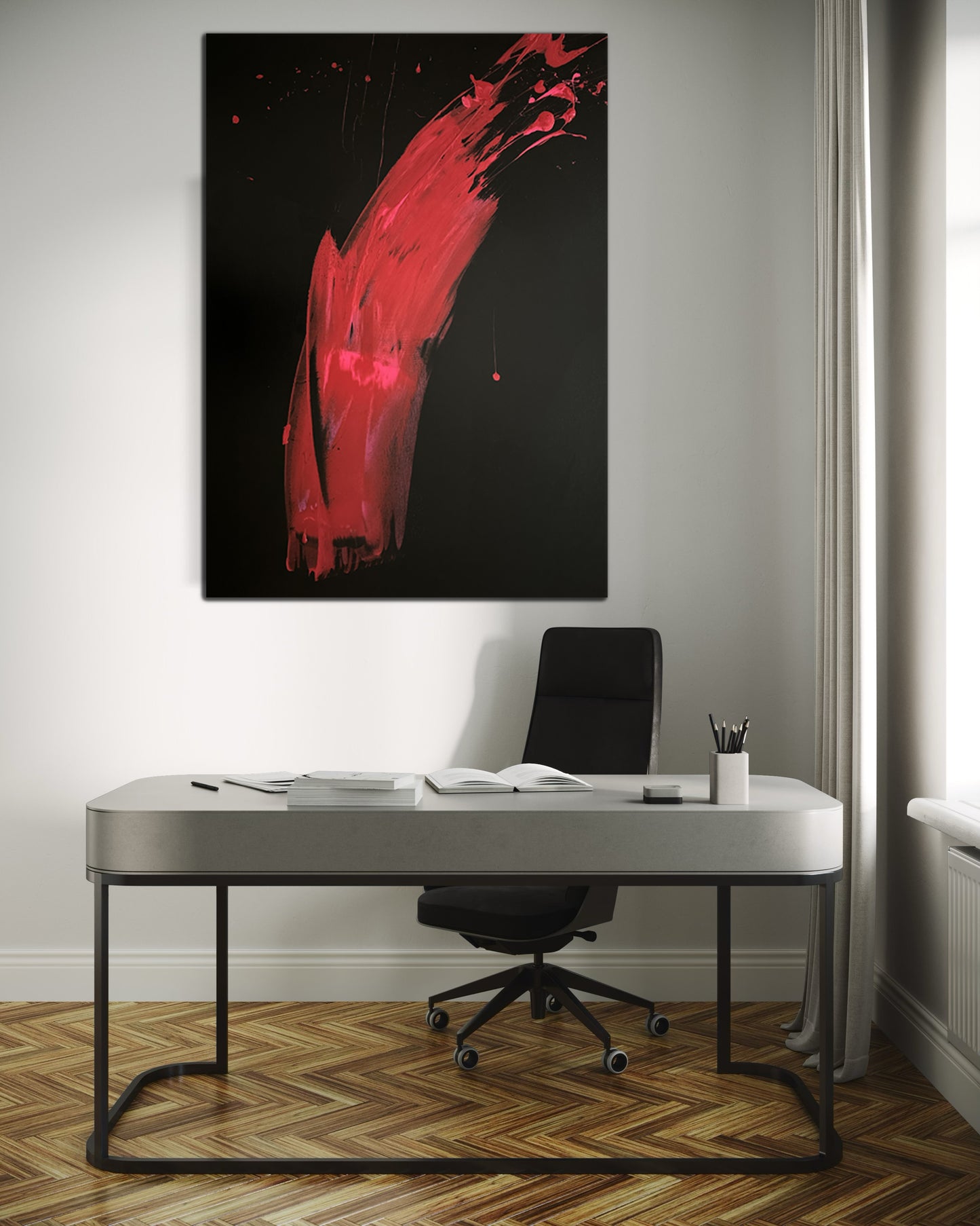 "Katana no.85" 100x140cm