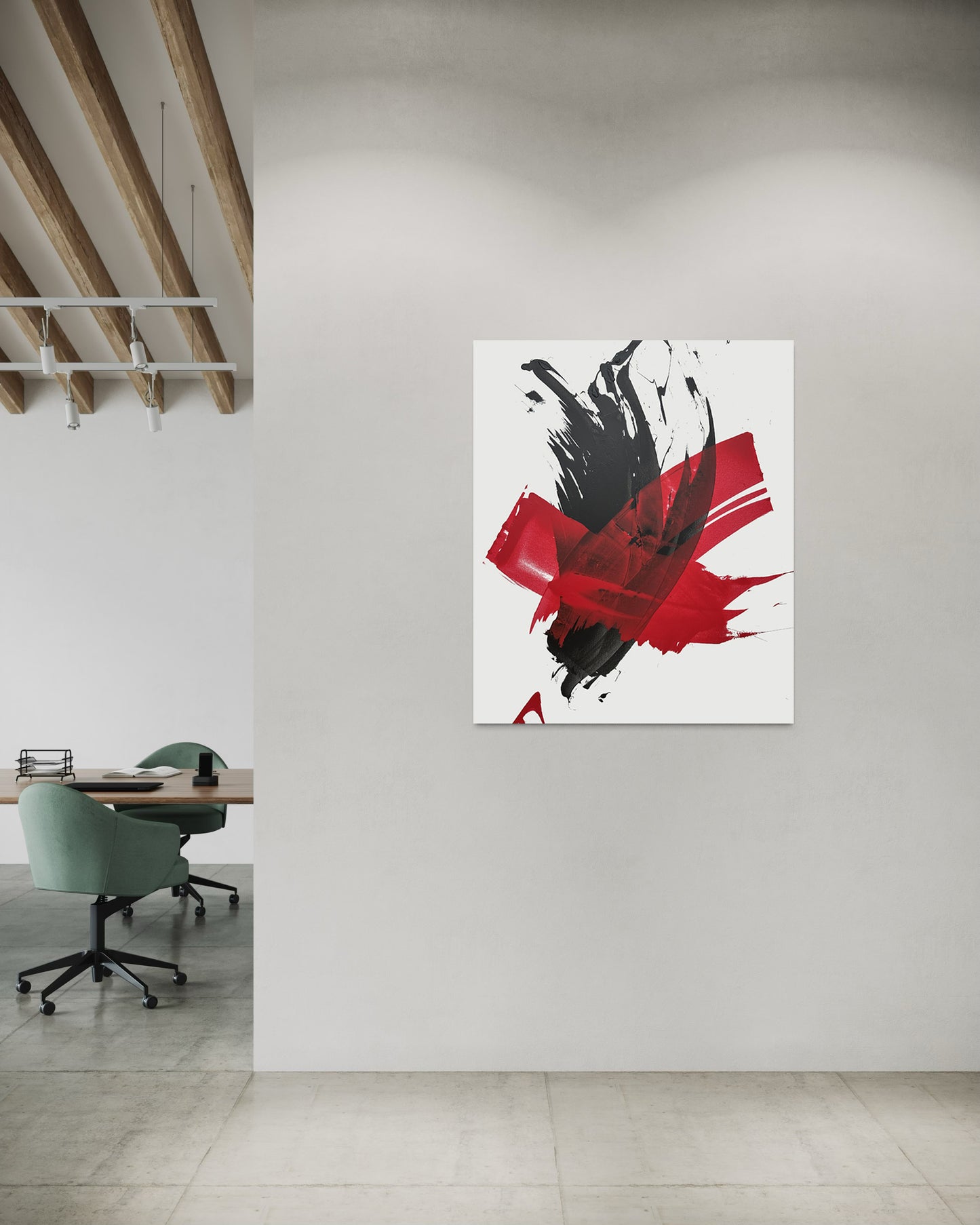 "Katana no.86" 100x120cm