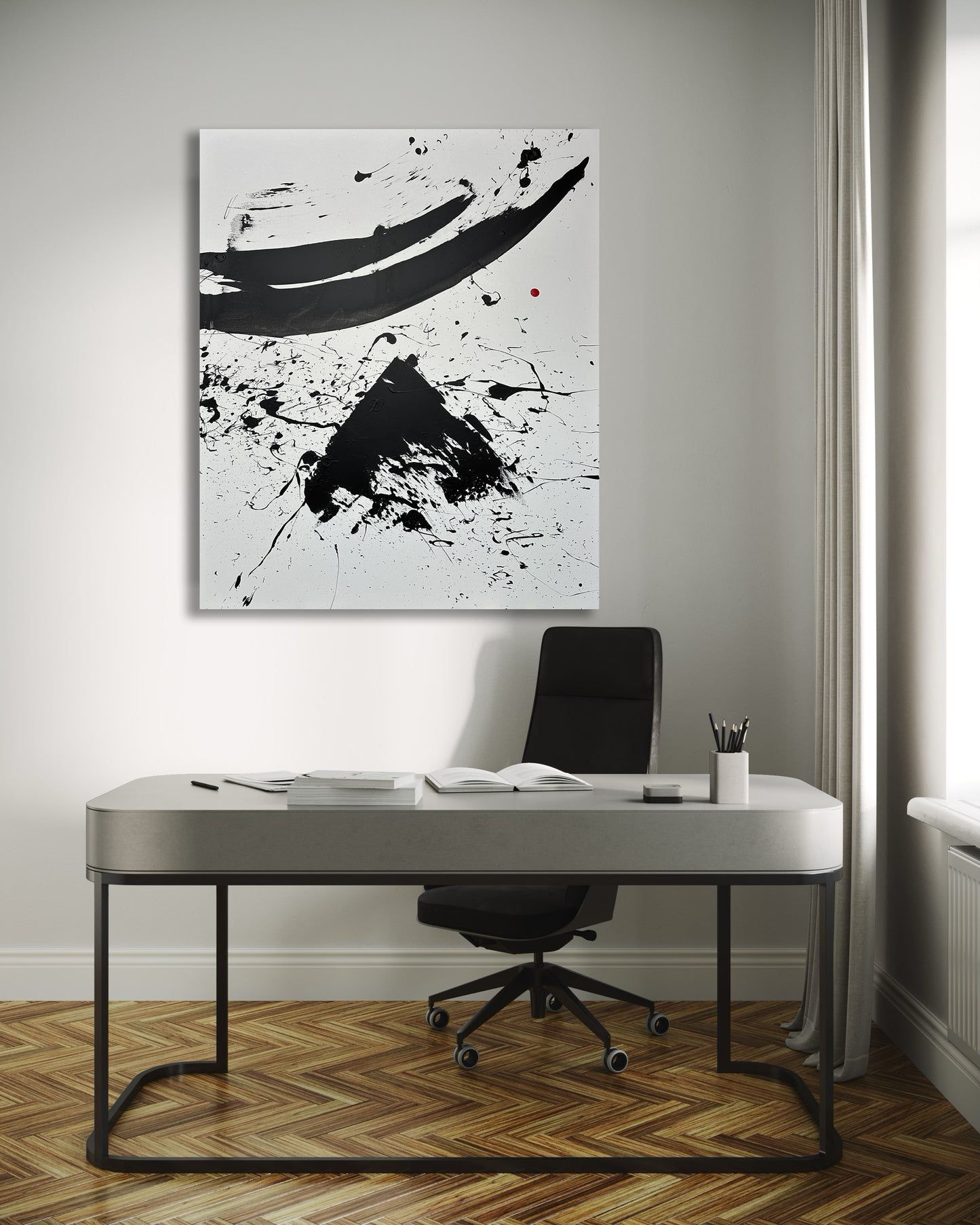 "Katana no.82" 100x120cm