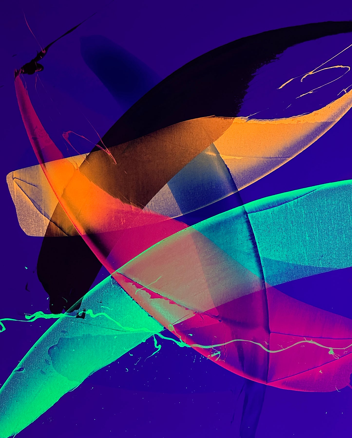 "Katana no.142" 100x80cm