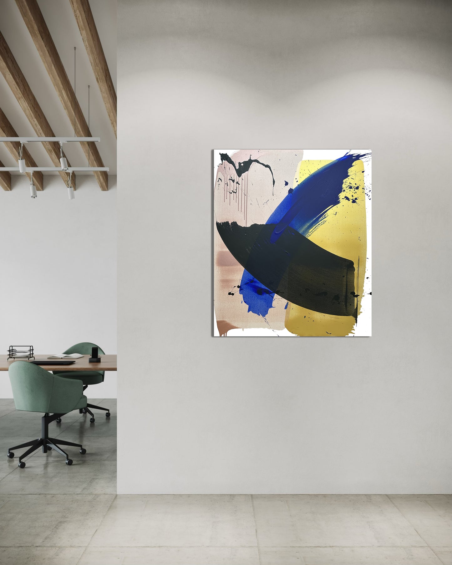 "Katana no.92" 100x120cm