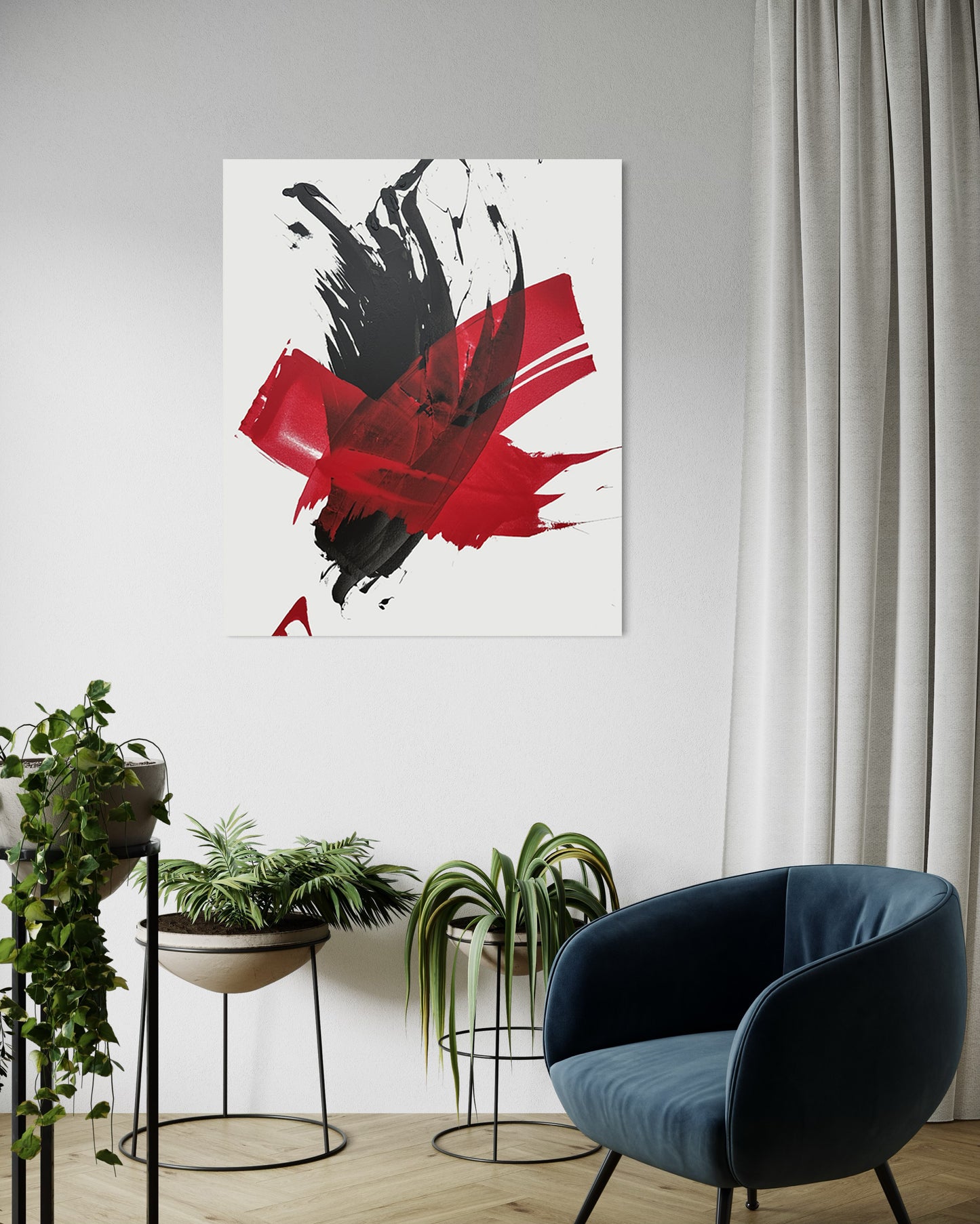 "Katana no.86" 100x120cm