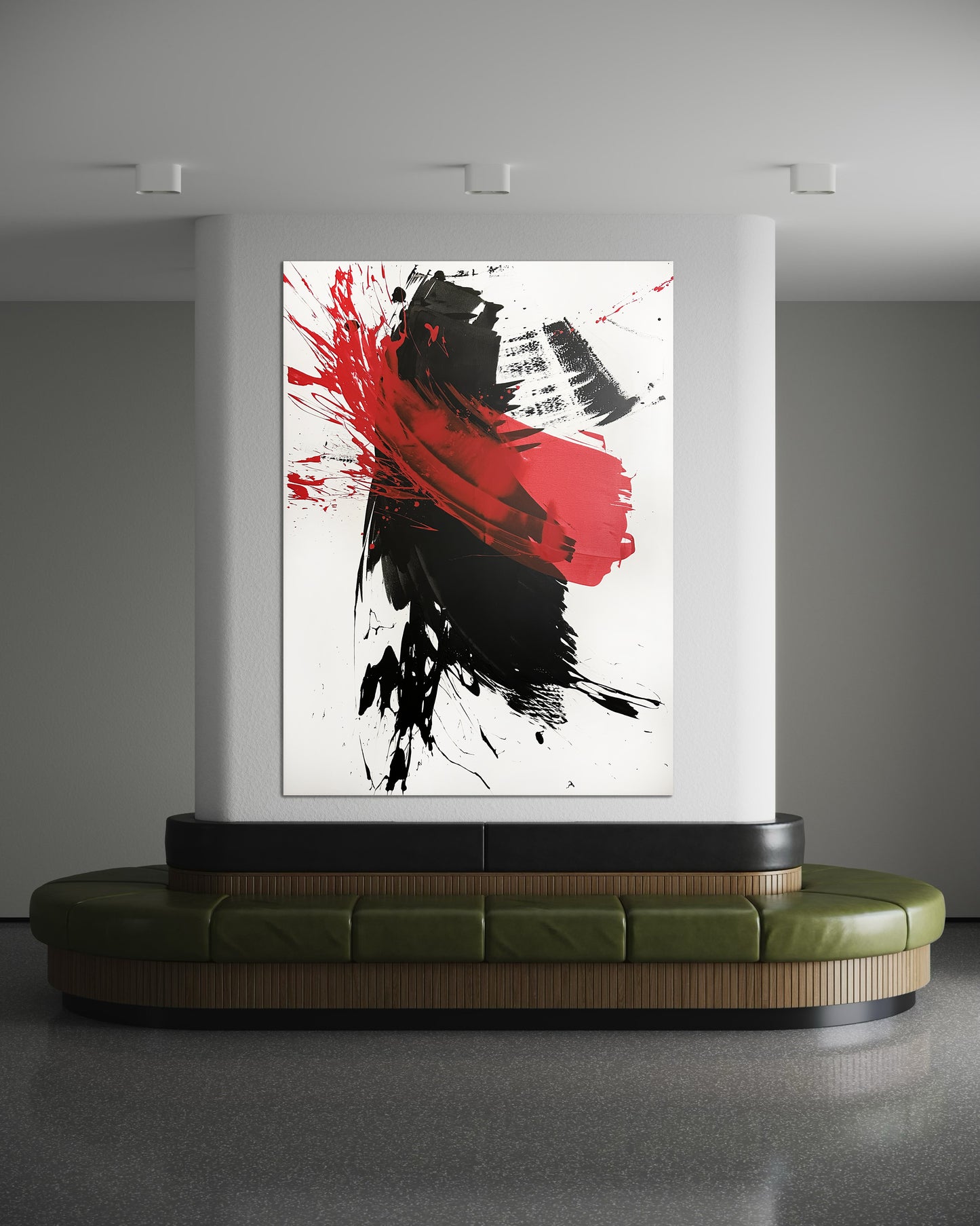 "Katana no.89" 155x210cm