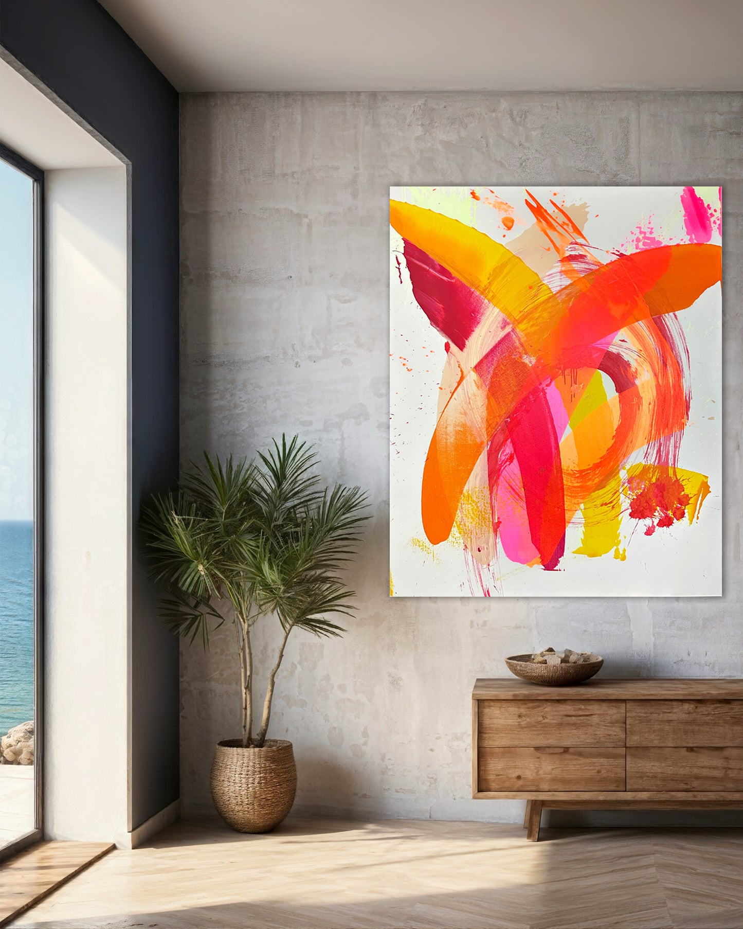 "Katana no.101" 120x150cm