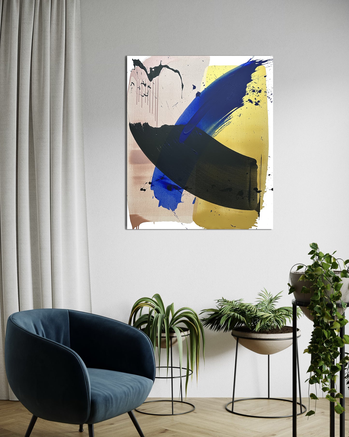 "Katana no.92" 100x120cm