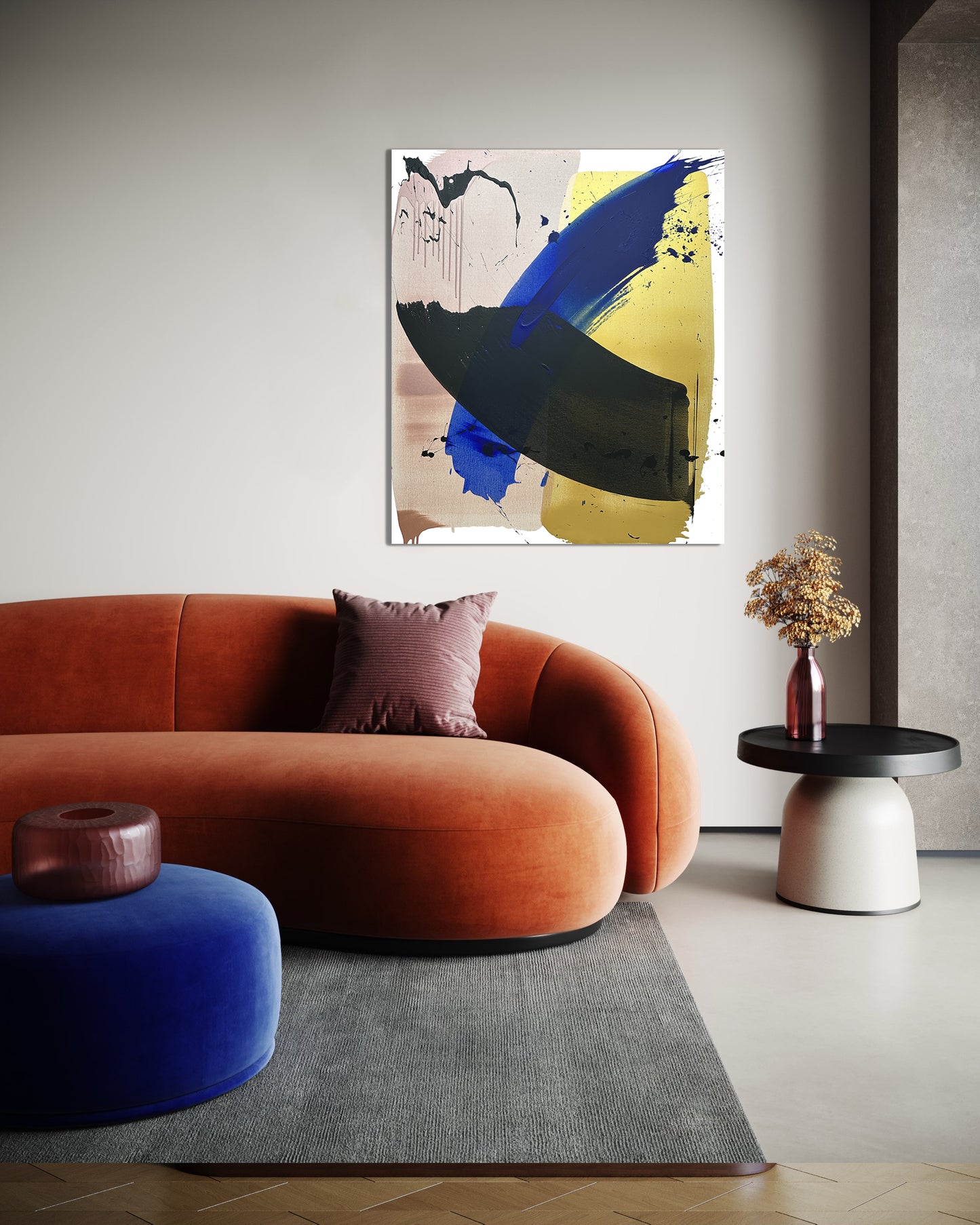 "Katana no.92" 100x120cm