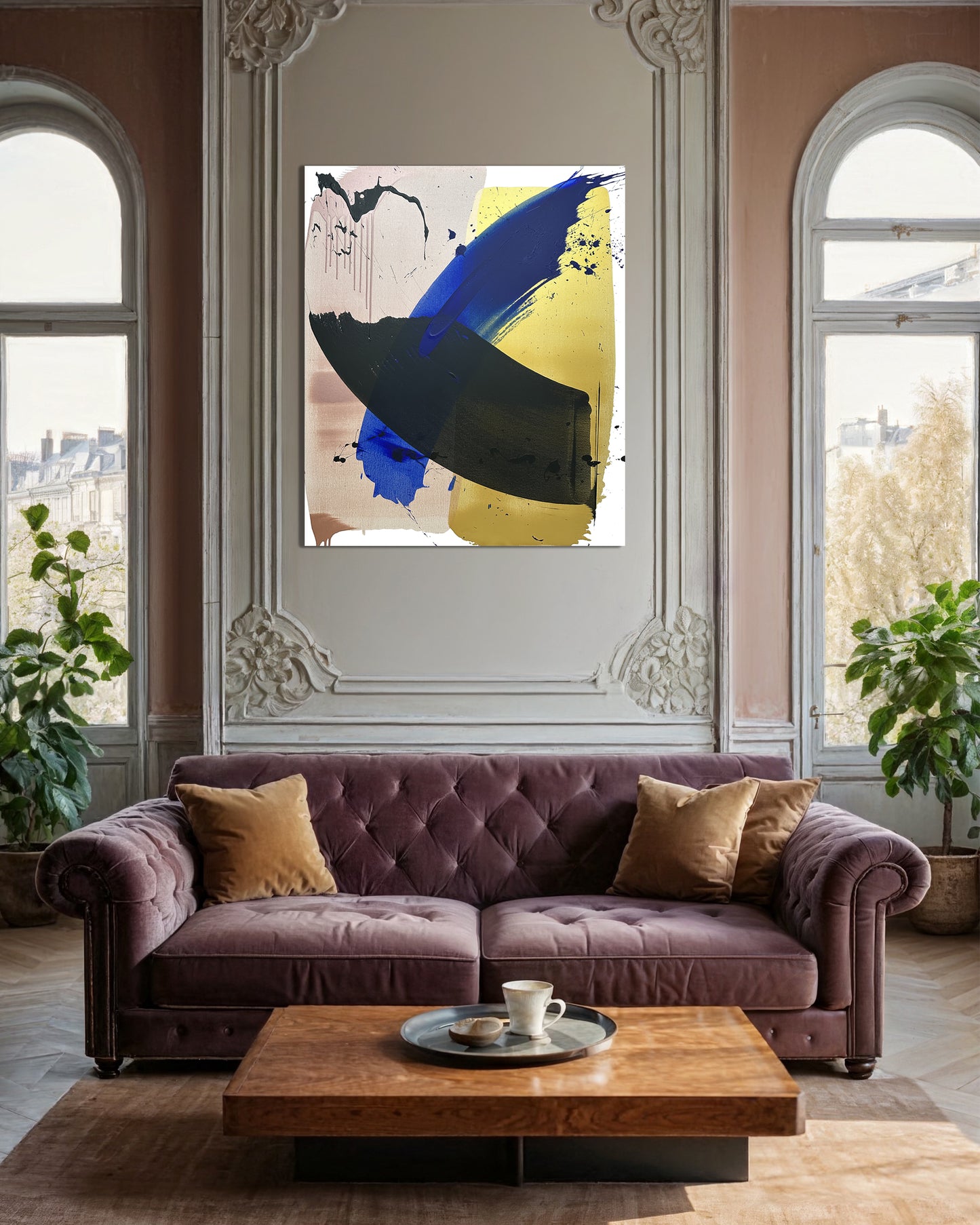 "Katana no.92" 100x120cm