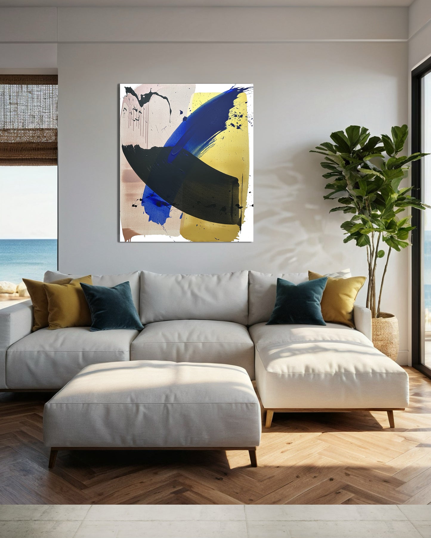 "Katana no.92" 100x120cm