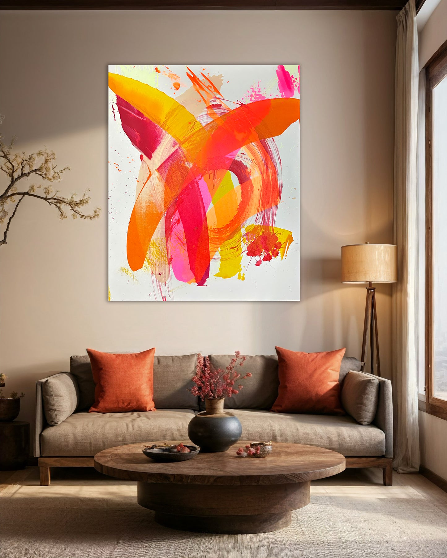 "Katana no.101" 120x150cm