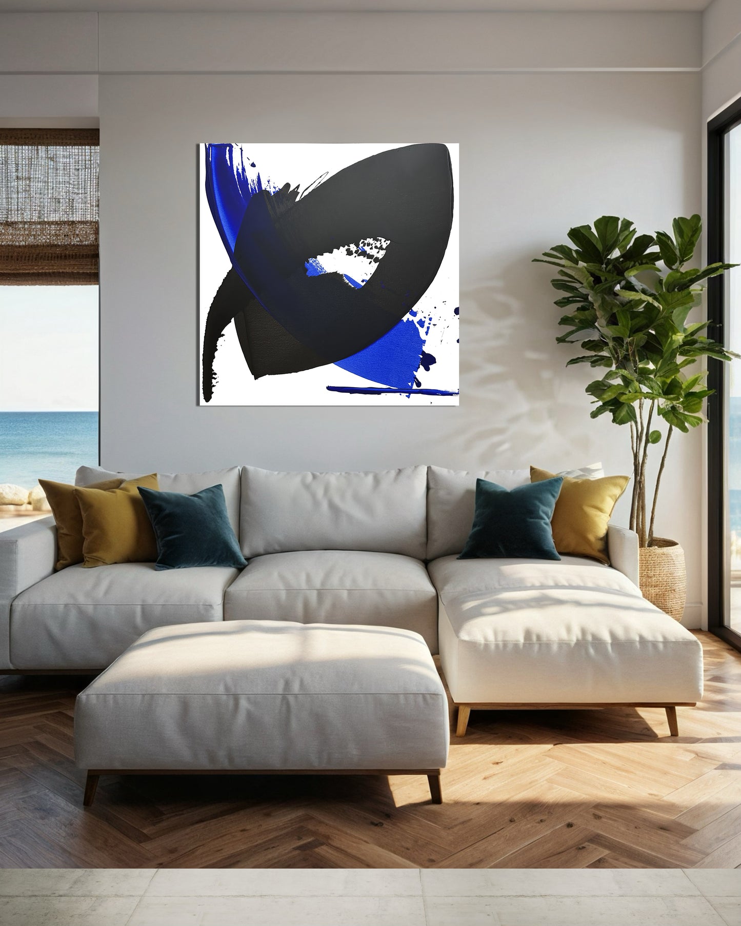 "Katana no.91" 100x100cm