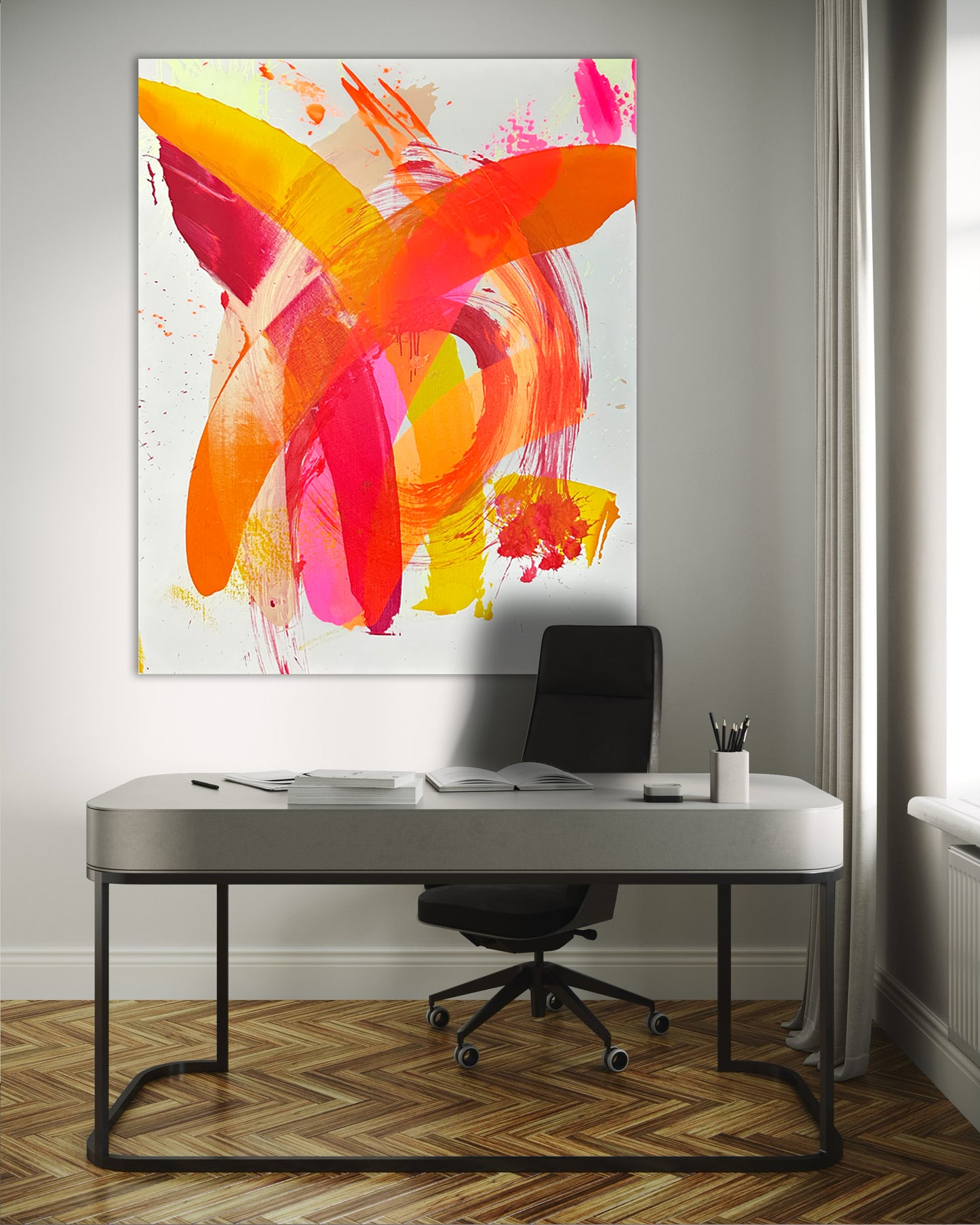 "Katana no.101" 120x150cm