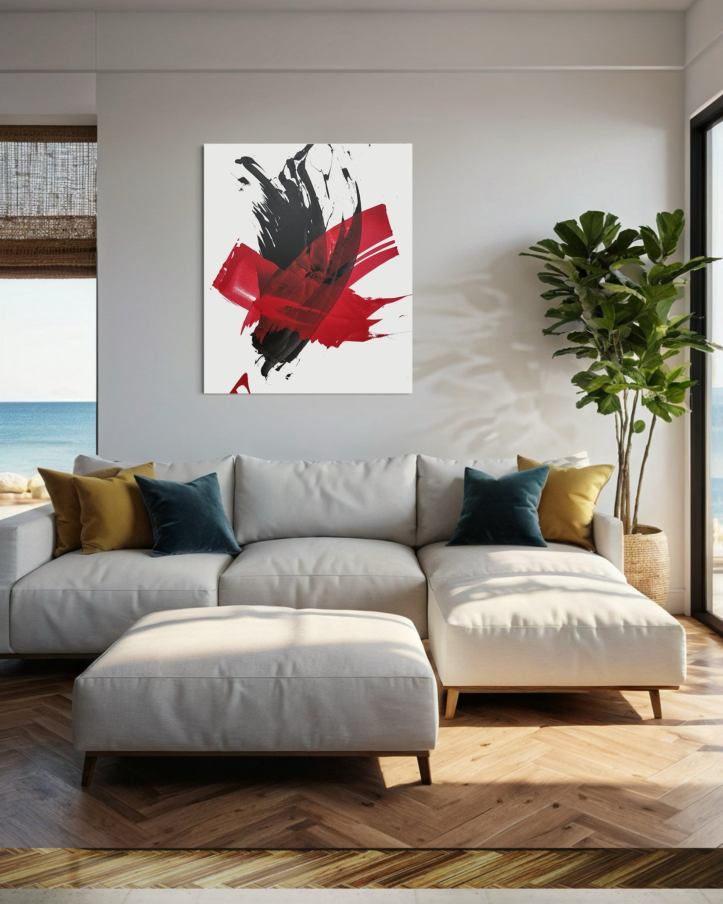 "Katana no.86" 100x120cm