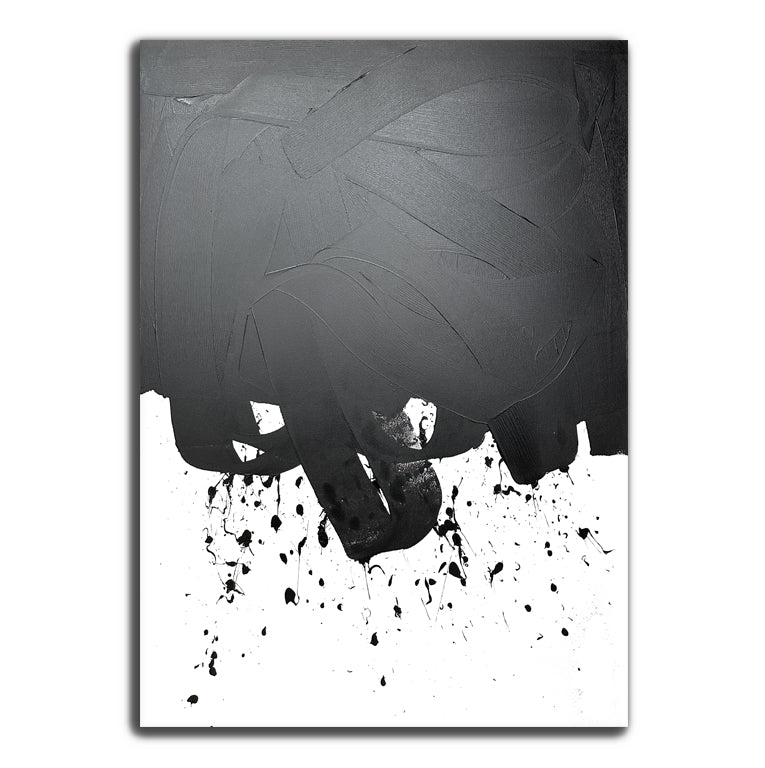 "Black Loop" 100x140cm