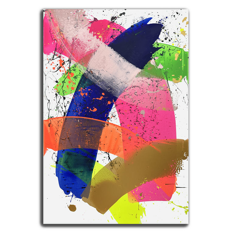 "Neon Katana no.3" 100x150cm