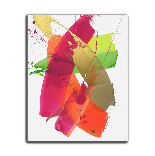 "Neon Katana no.4" 80x100cm