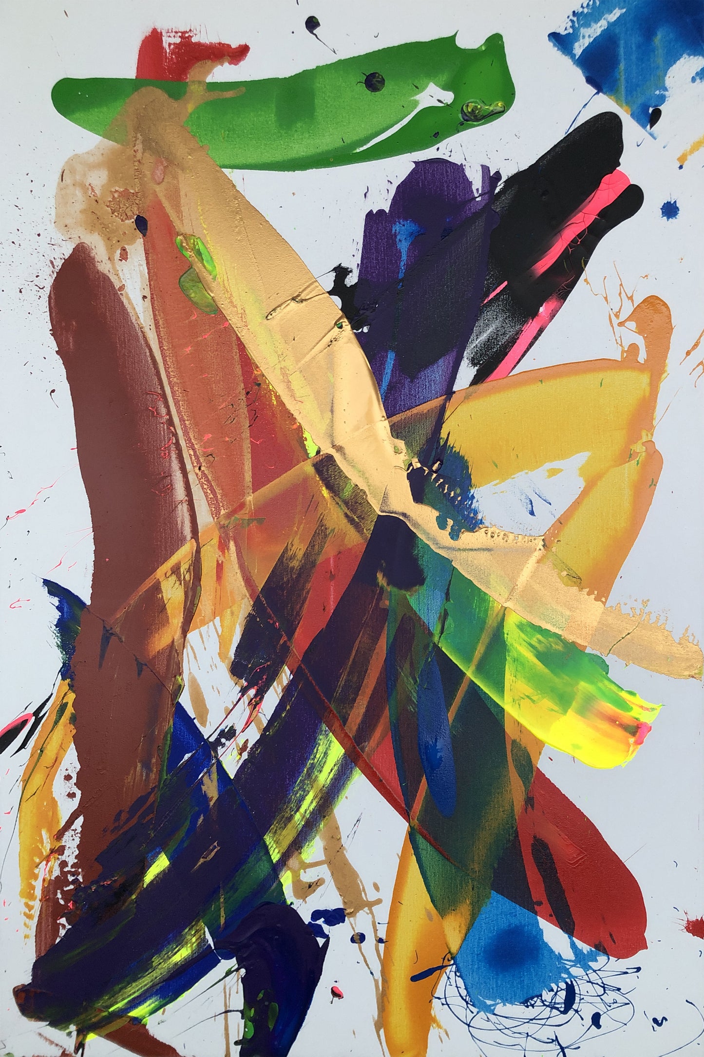 "Katana No.6" 80x120cm