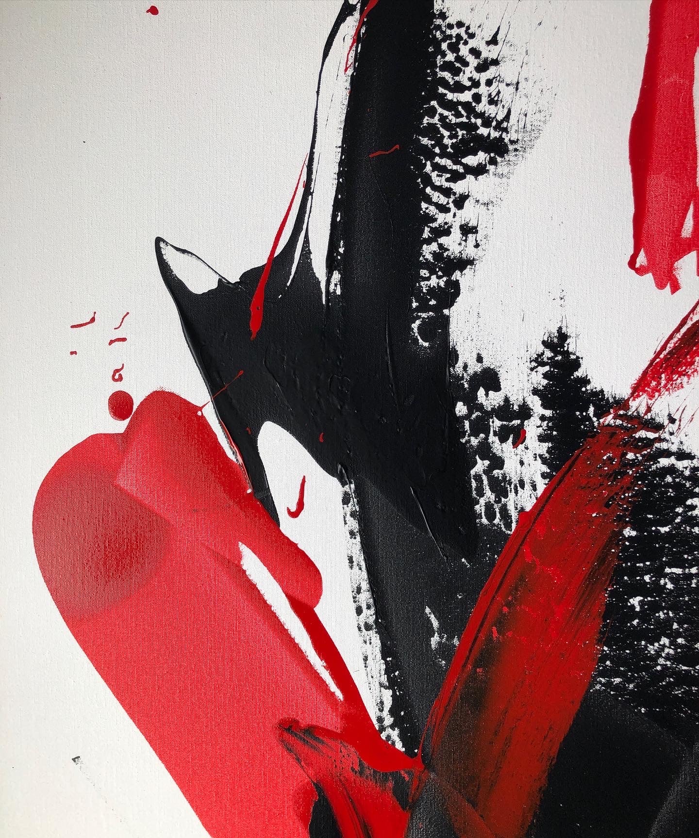 "Katana no.15" 100x120cm