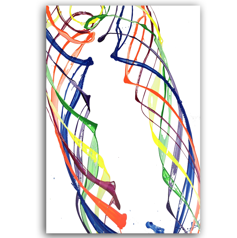 "Candy DNA" 110x150cm