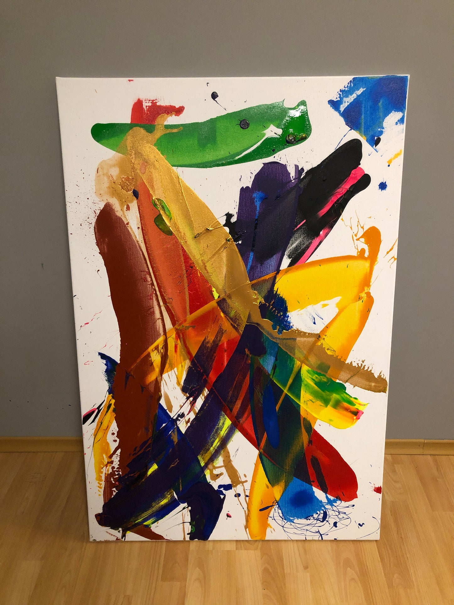 "Katana No.6" 80x120cm