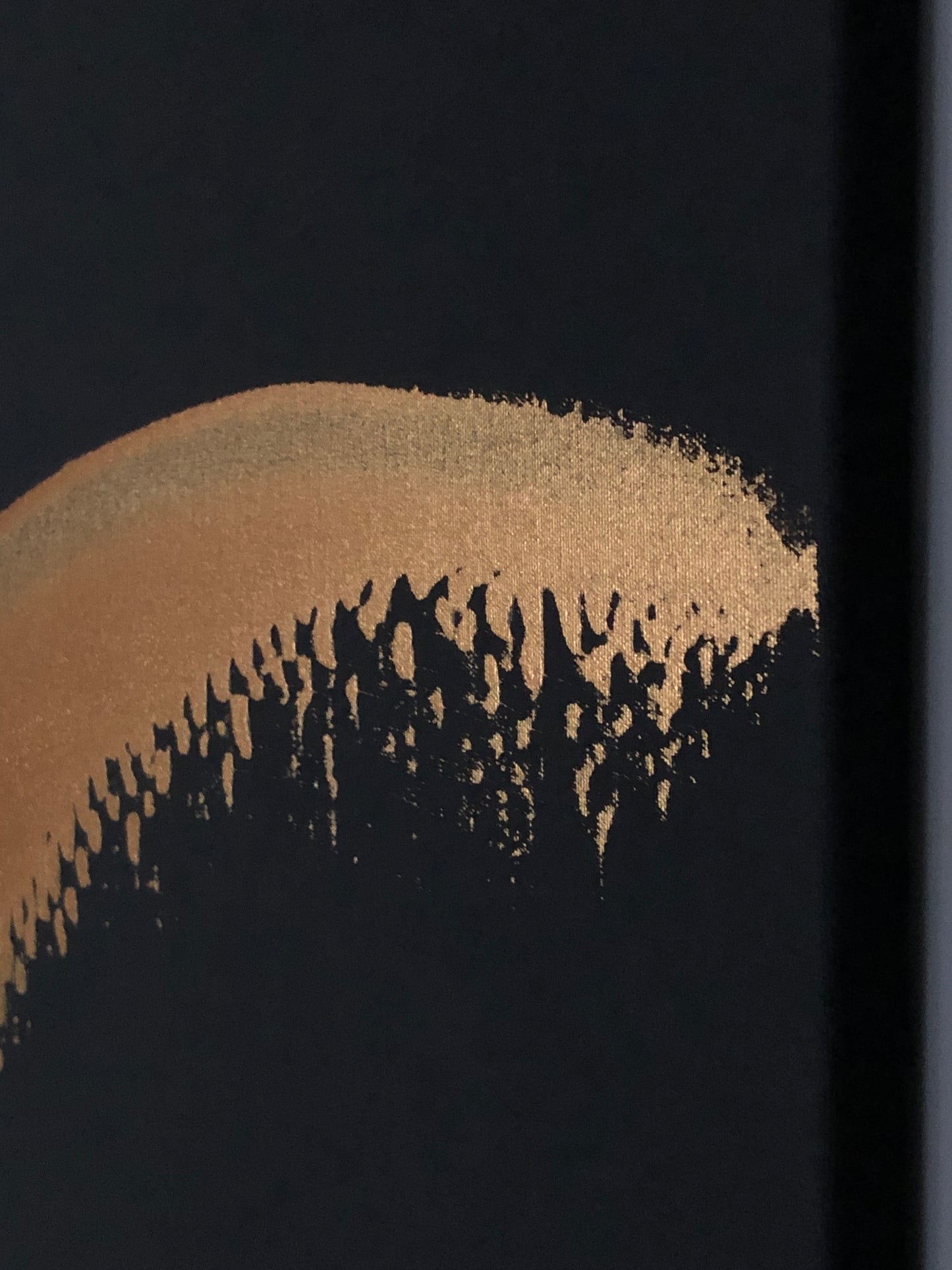 "Katana Gold" 120x120cm