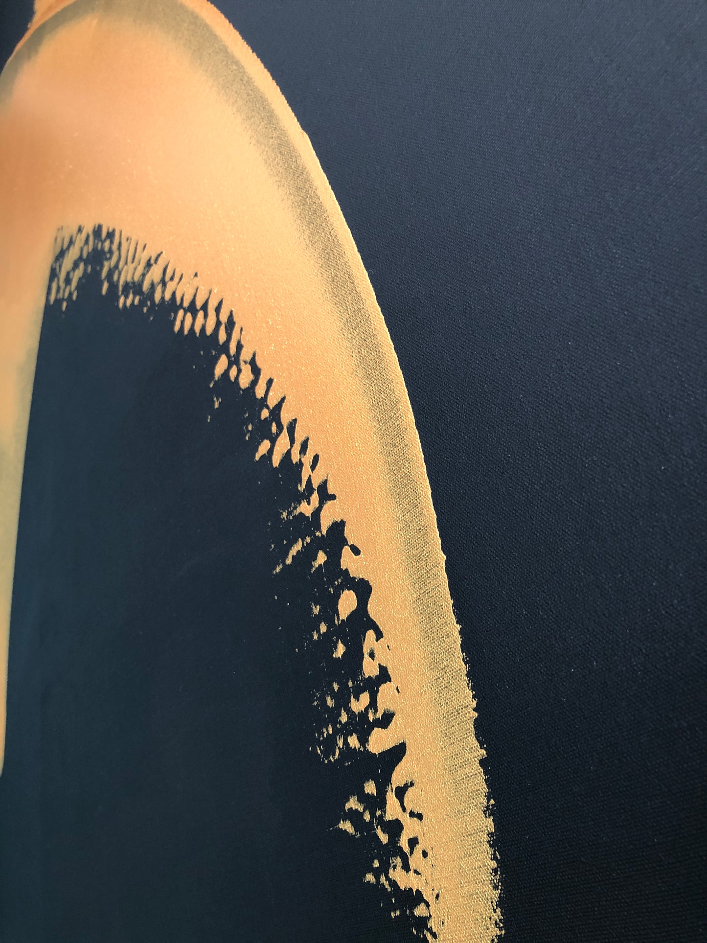 "Katana Gold" 120x120cm