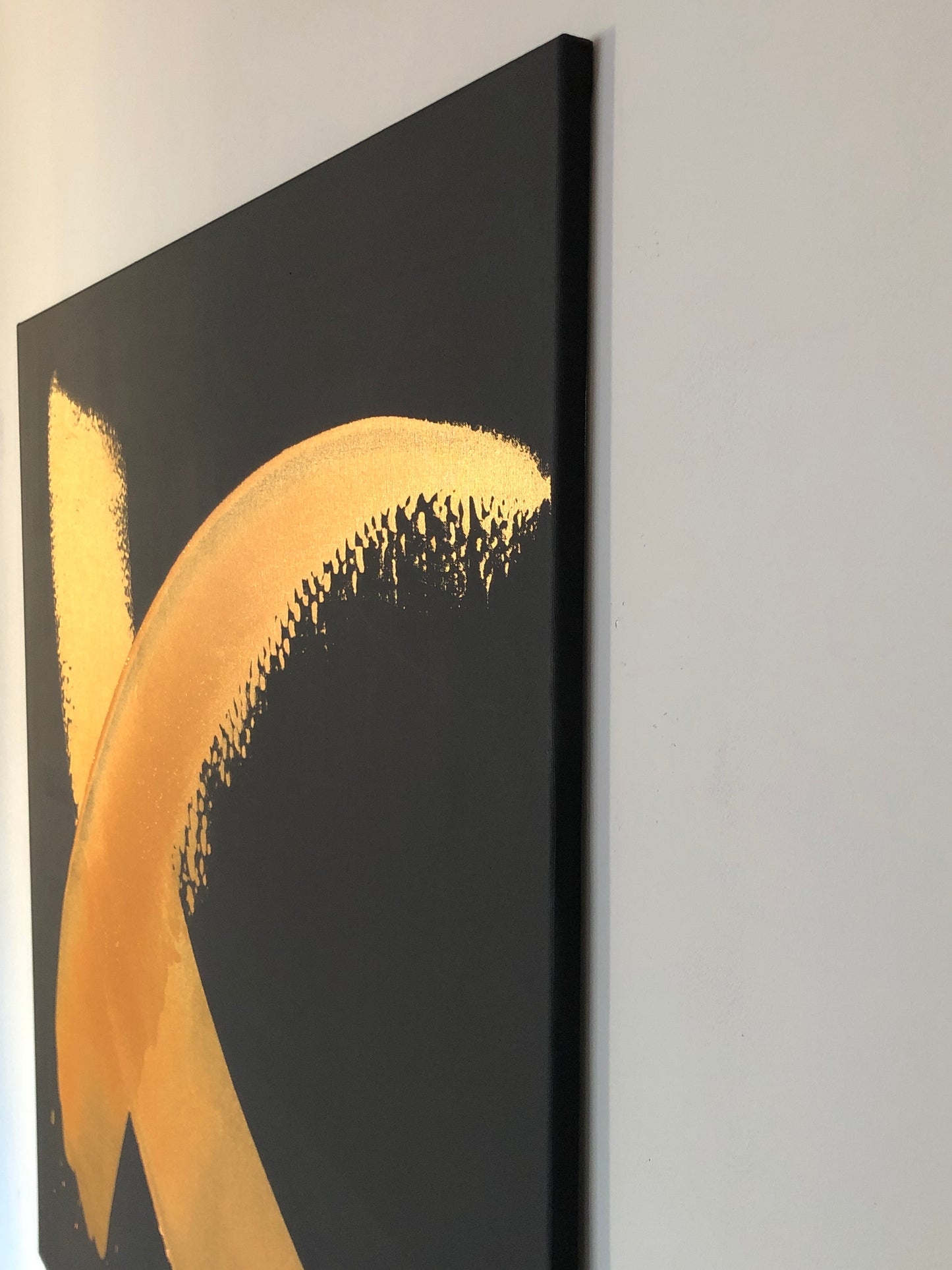 "Katana Gold" 120x120cm