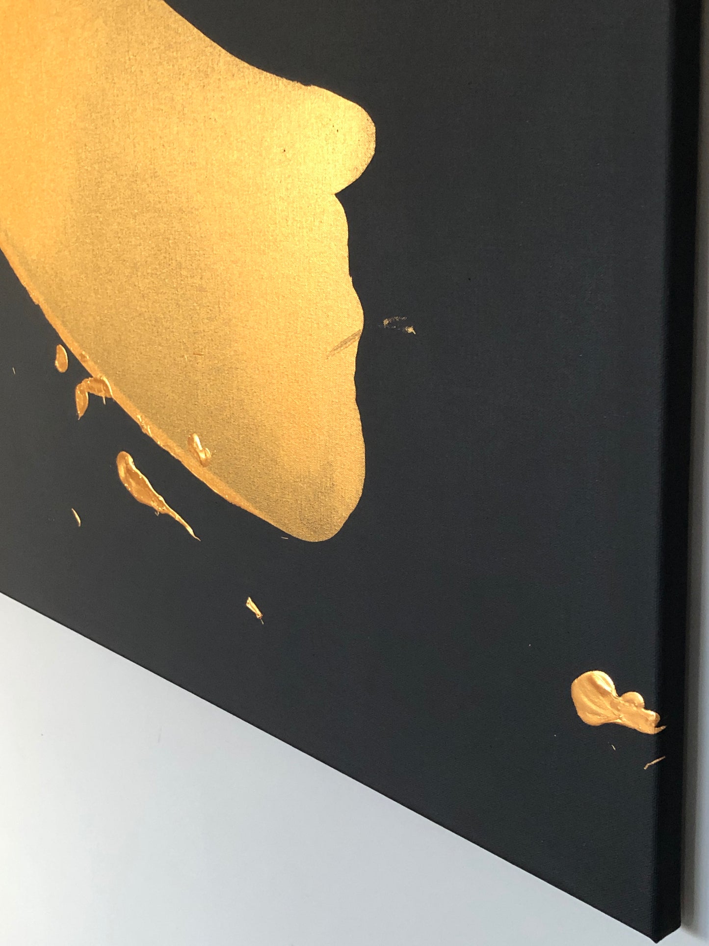 "Katana Gold" 120x120cm
