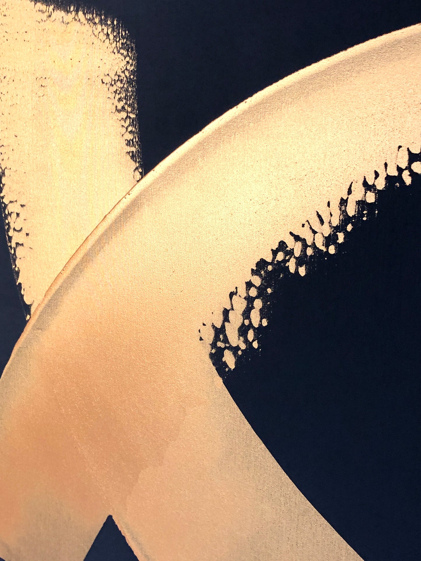 "Katana Gold" 120x120cm