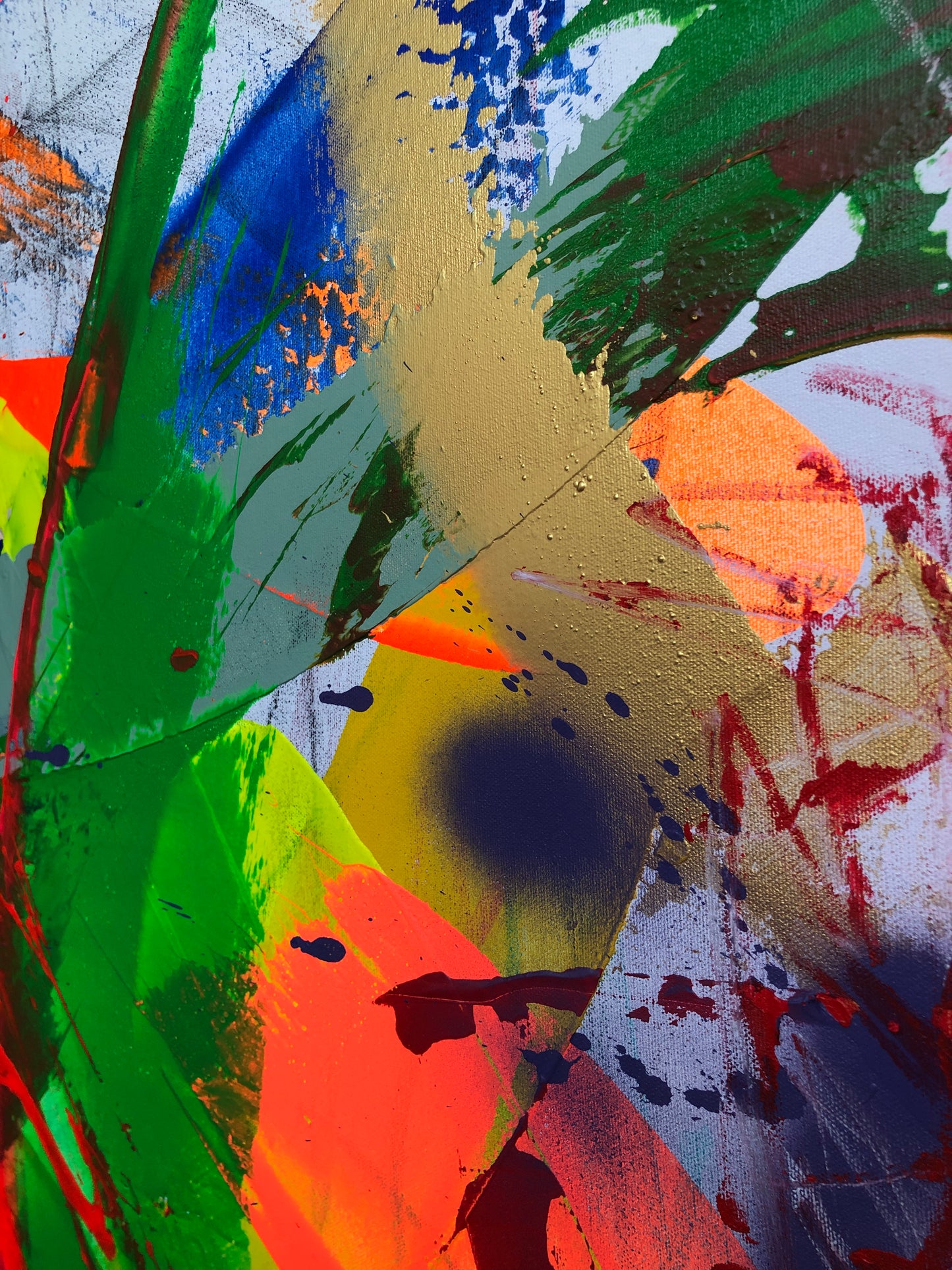 "Katana no.11" 80x100cm