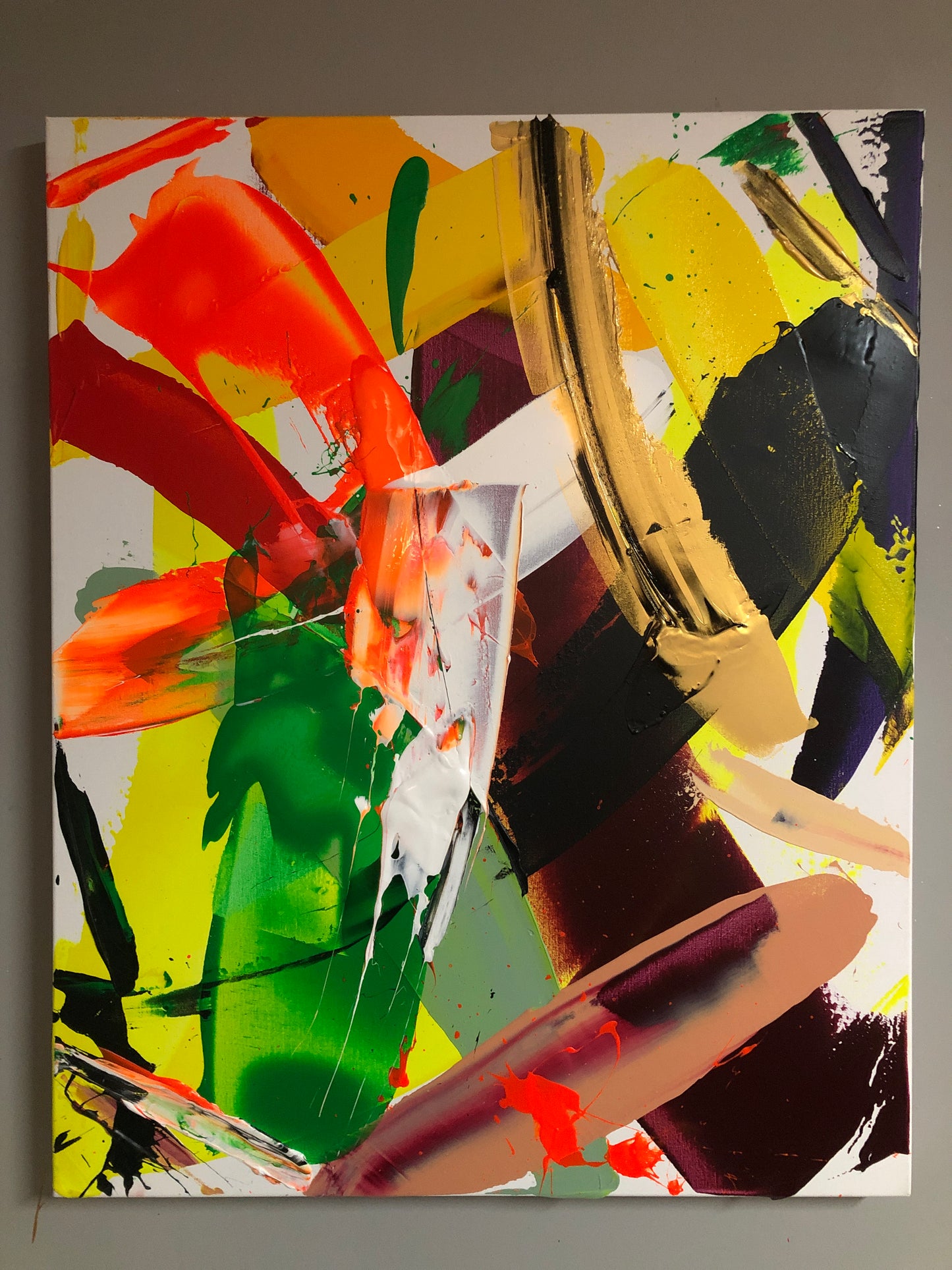 "Katana no.14" 80x100cm