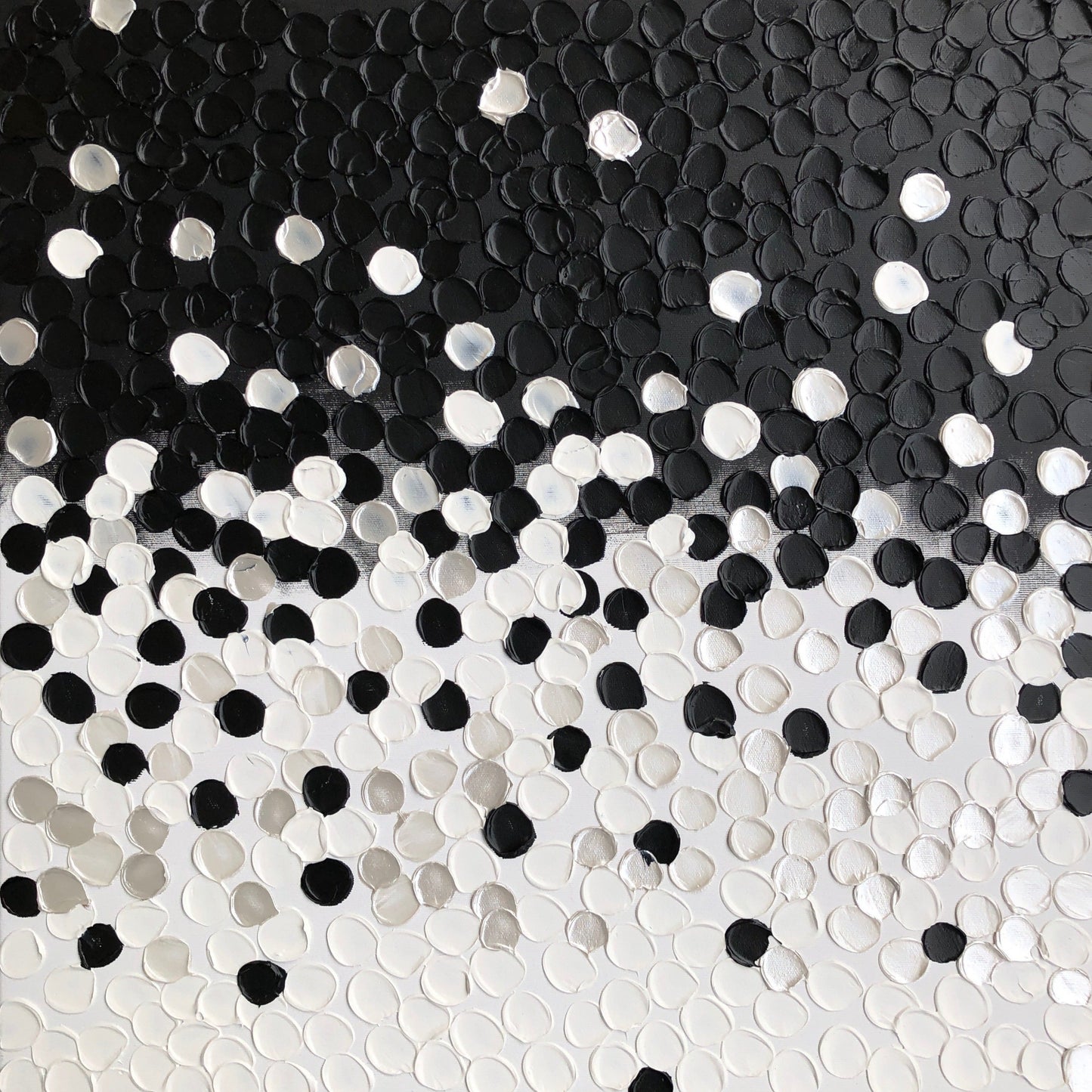 "Black n' White" 60x60cm