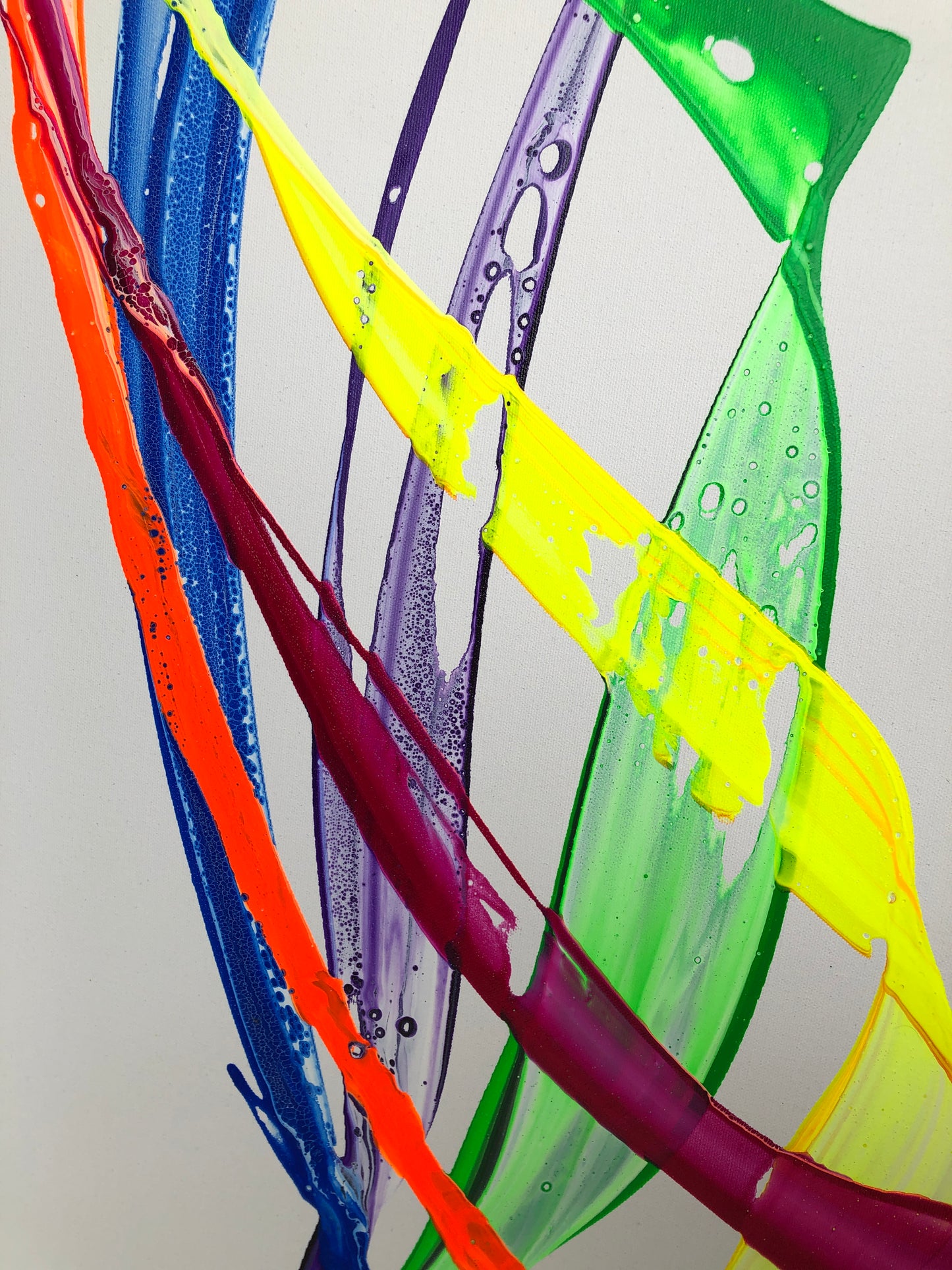 "Candy DNA" 110x150cm