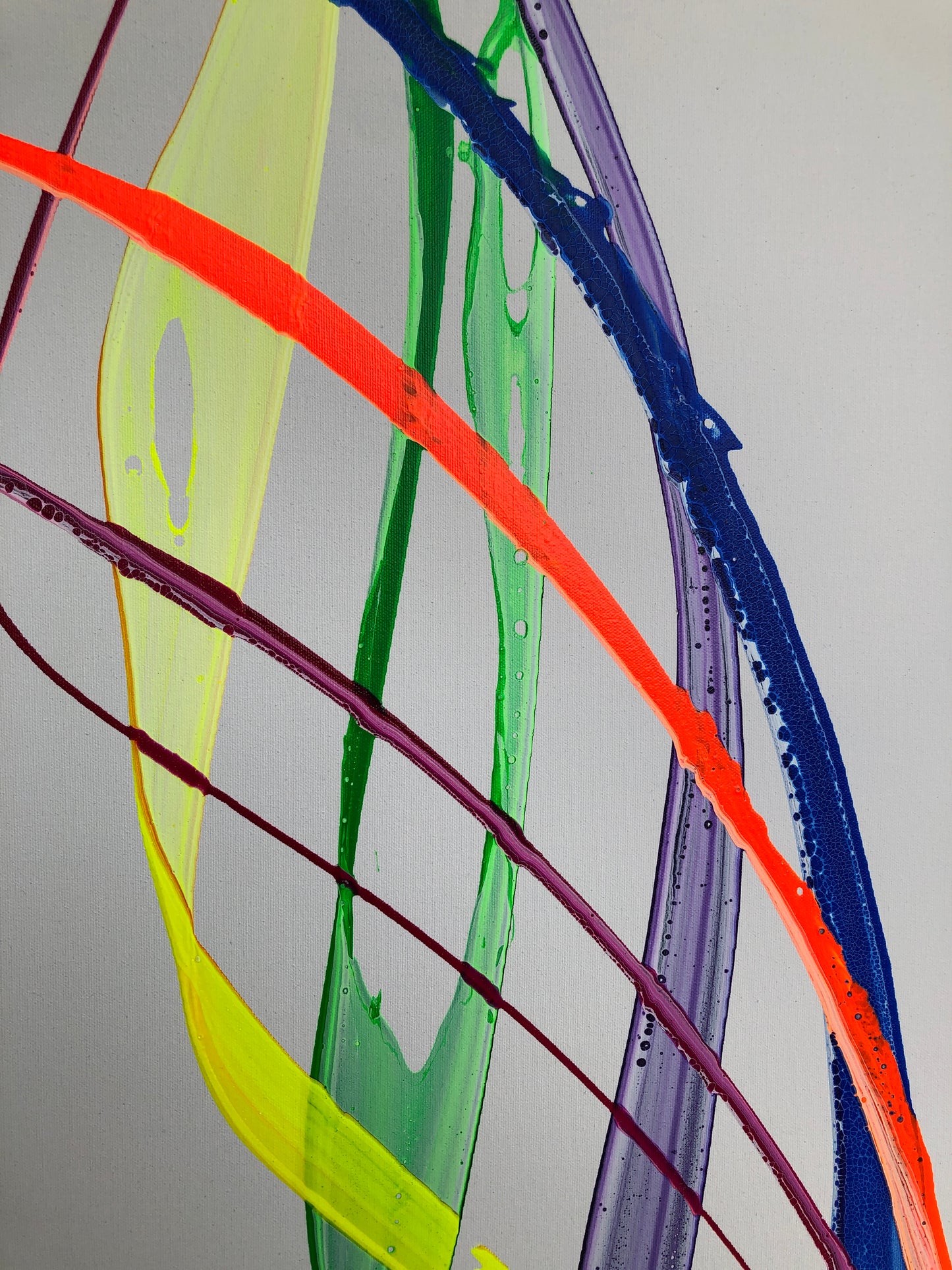 "Candy DNA" 110x150cm