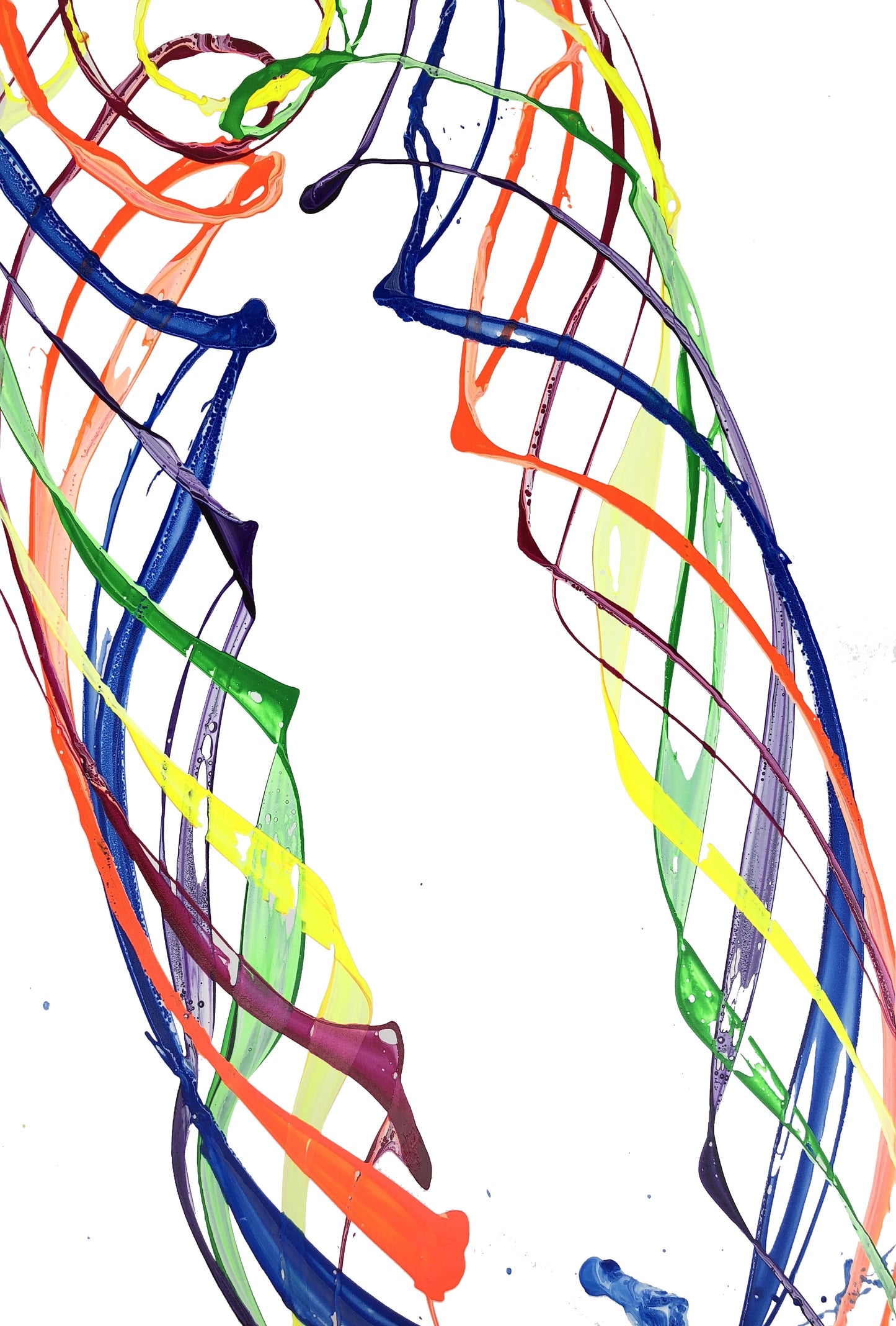 "Candy DNA" 110x150cm