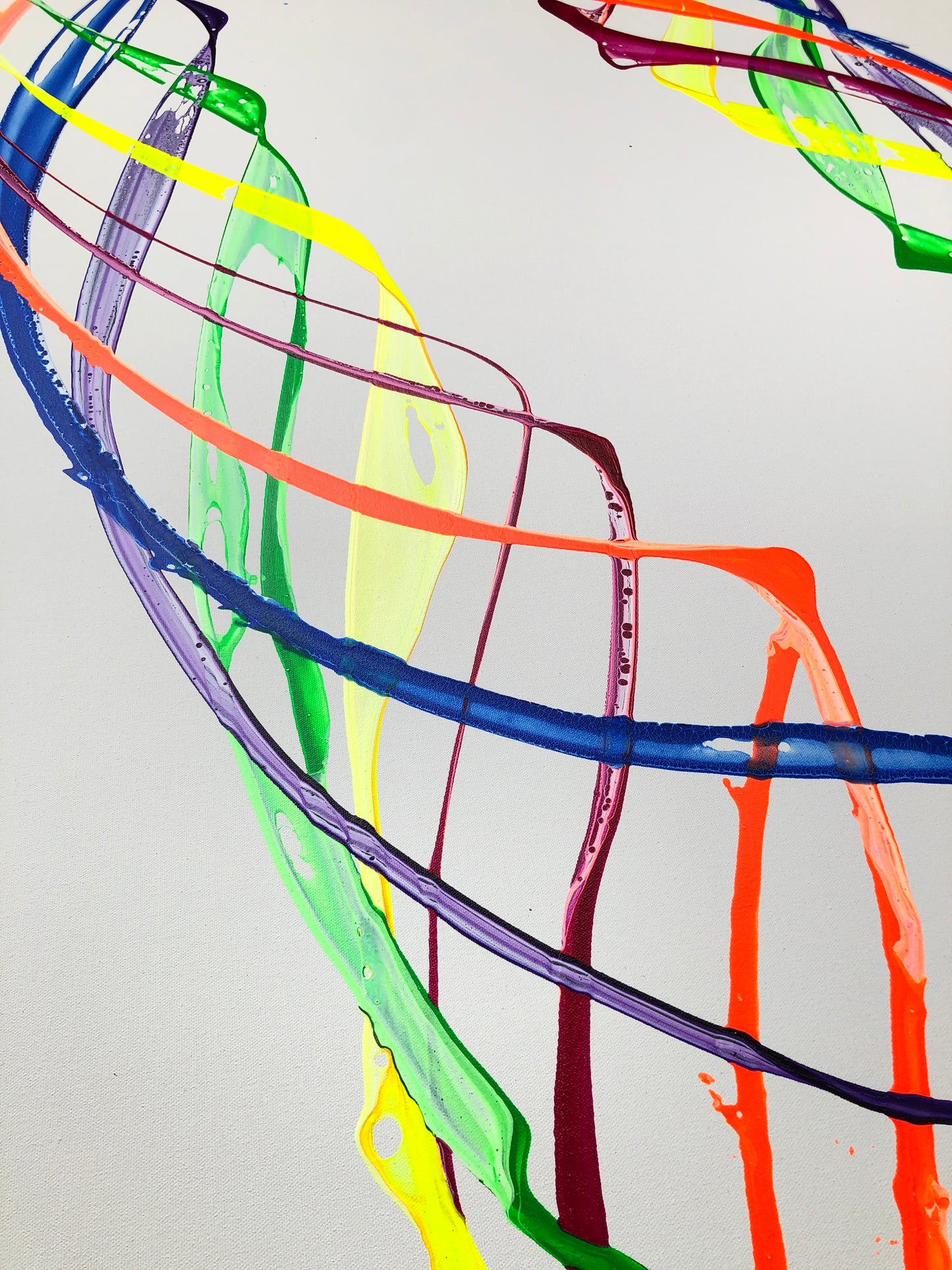 "Candy DNA" 110x150cm