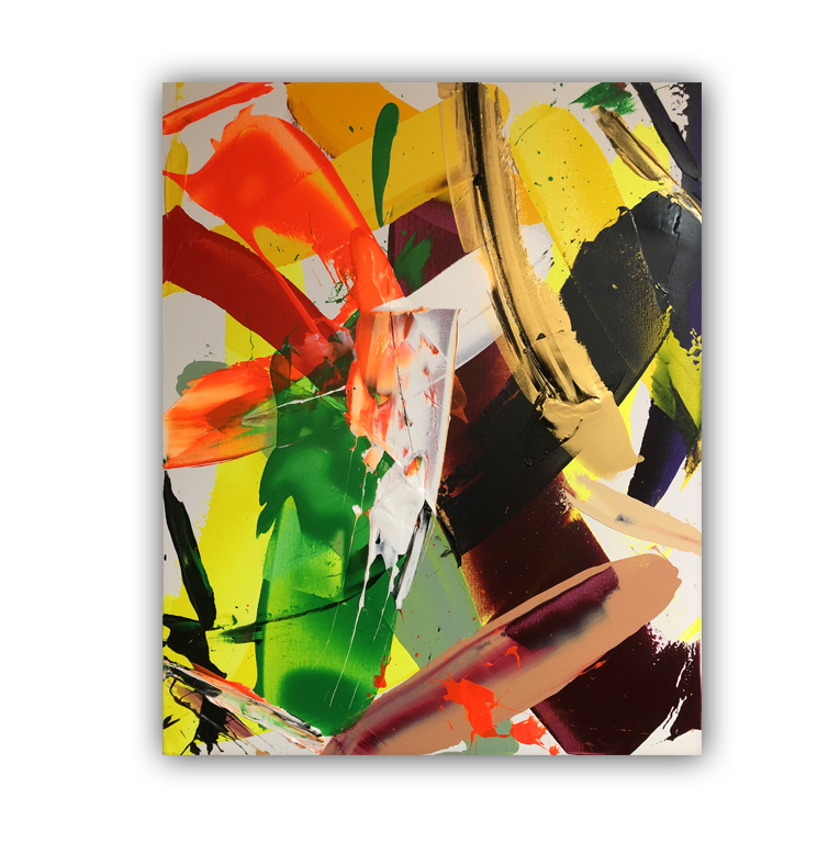 "Katana no.14" 80x100cm