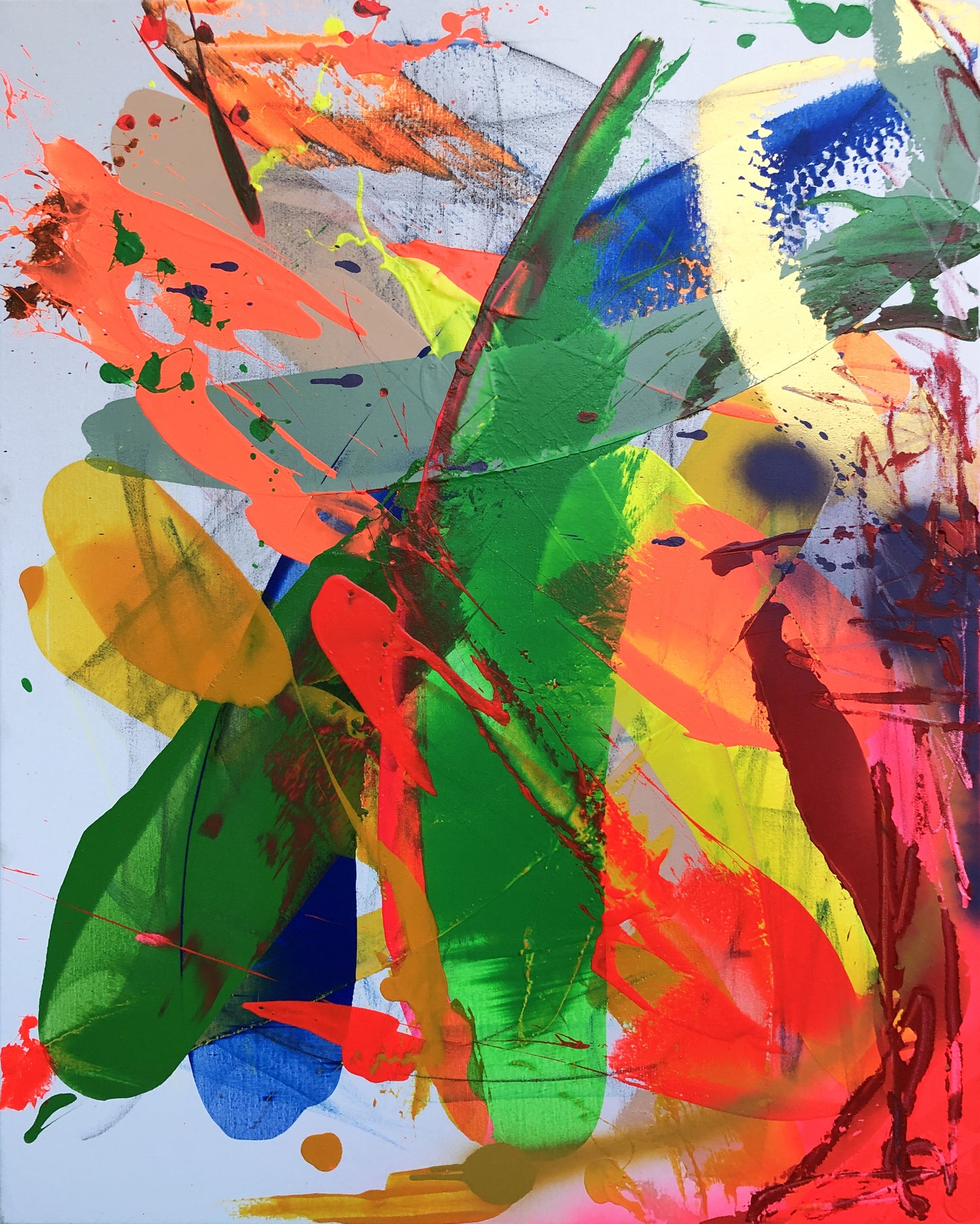 "Katana no.11" 80x100cm