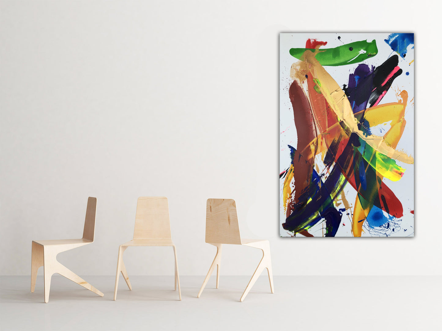 "Katana No.6" 80x120cm