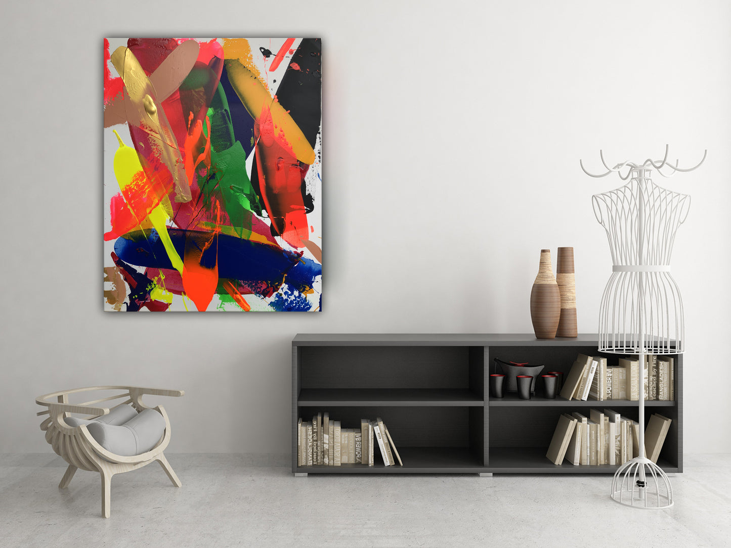 "Katana no.13" 80x100cm