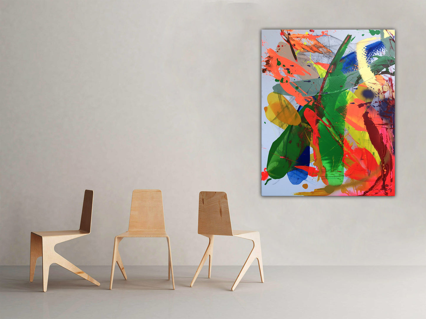 "Katana no.11" 80x100cm