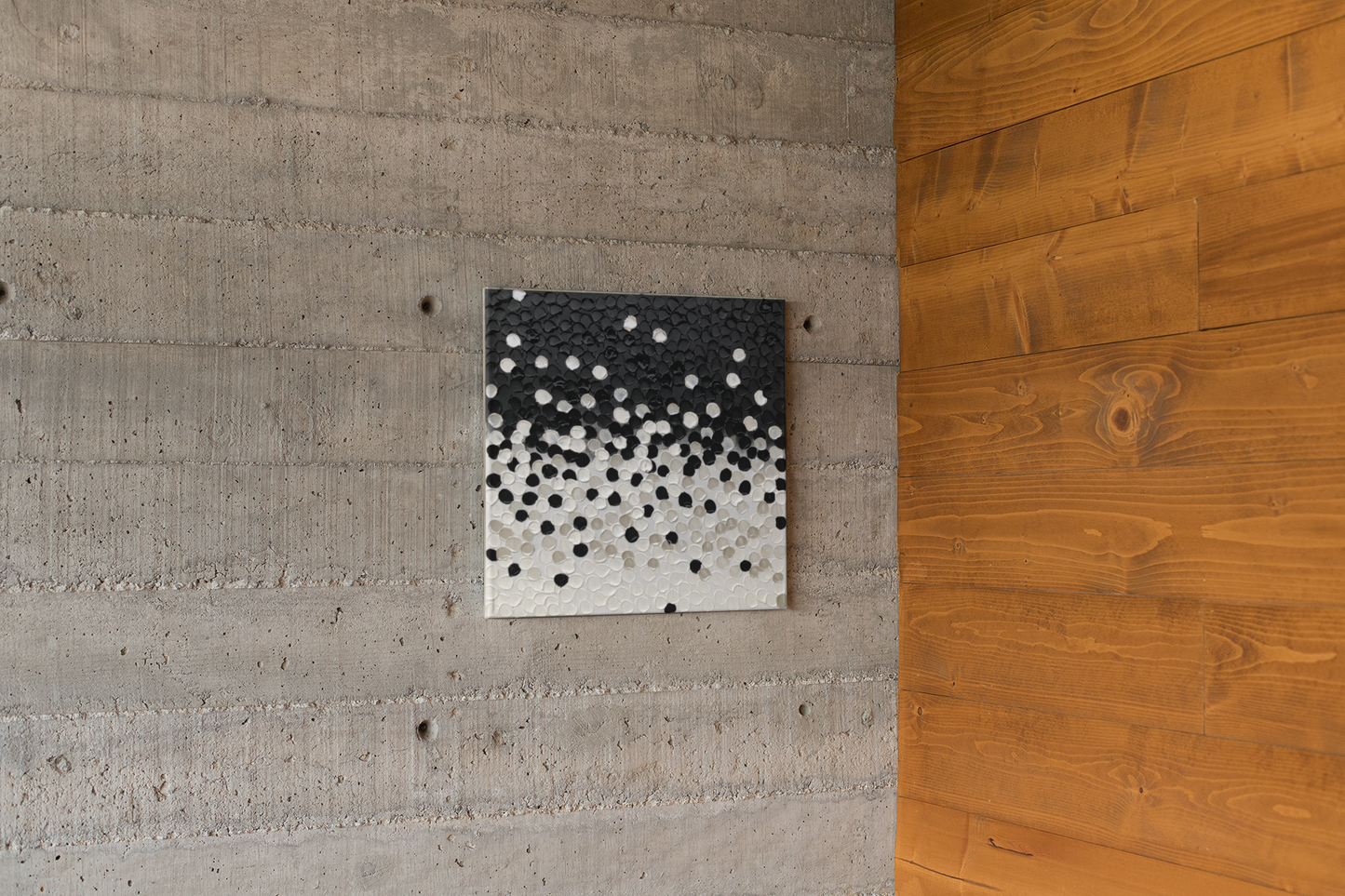 "Black n' White" 60x60cm