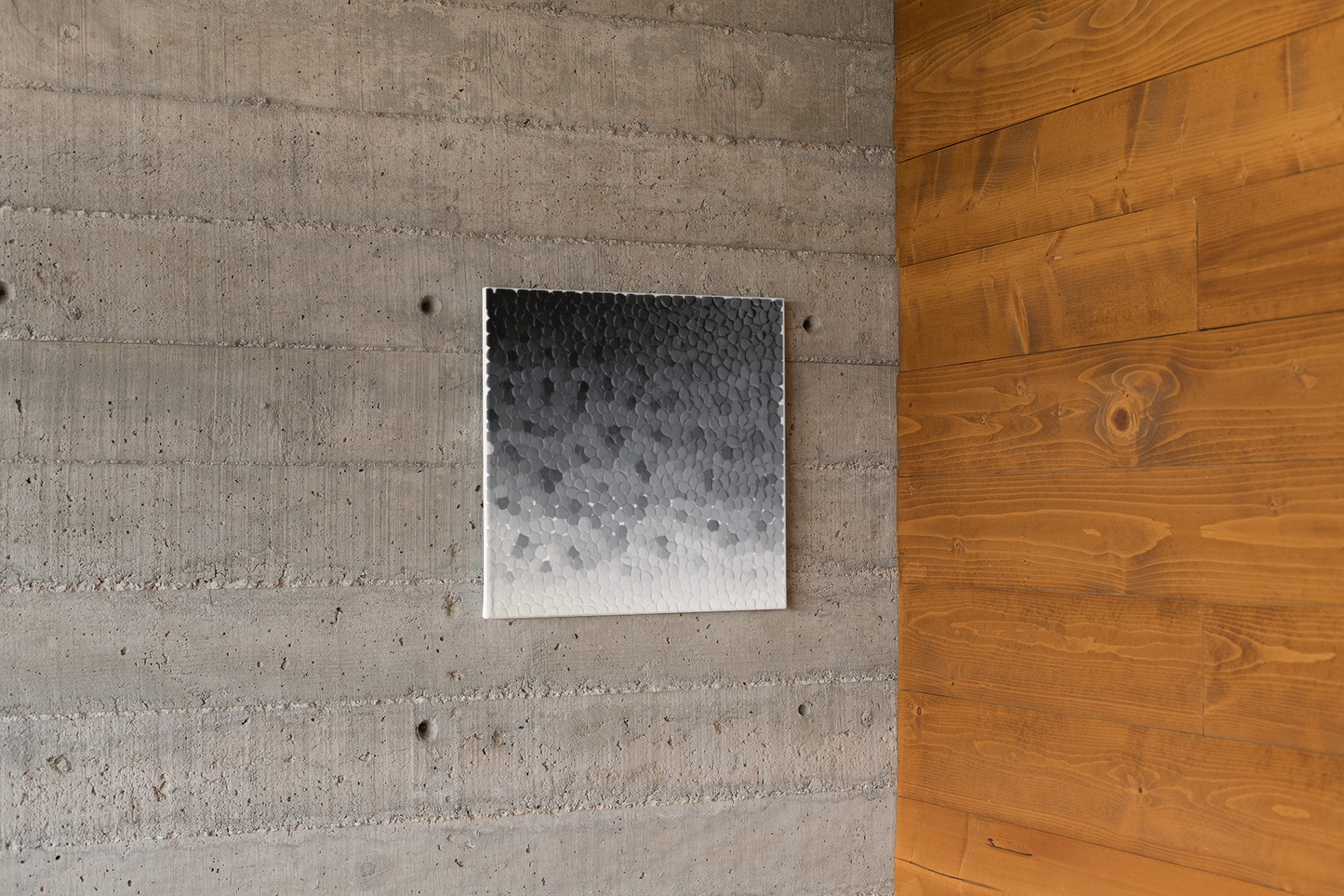 "10 Shades of Grey" 60x60cm